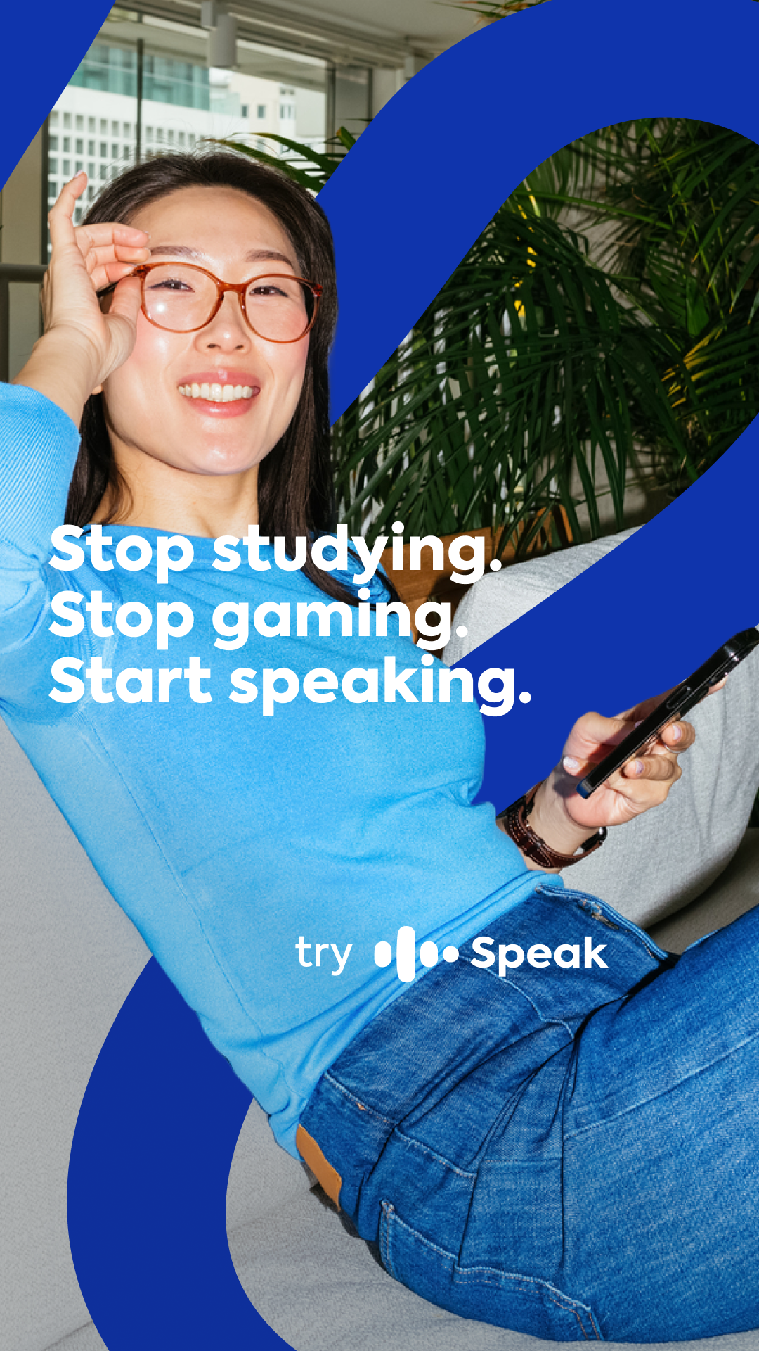 Speak Facebook ad