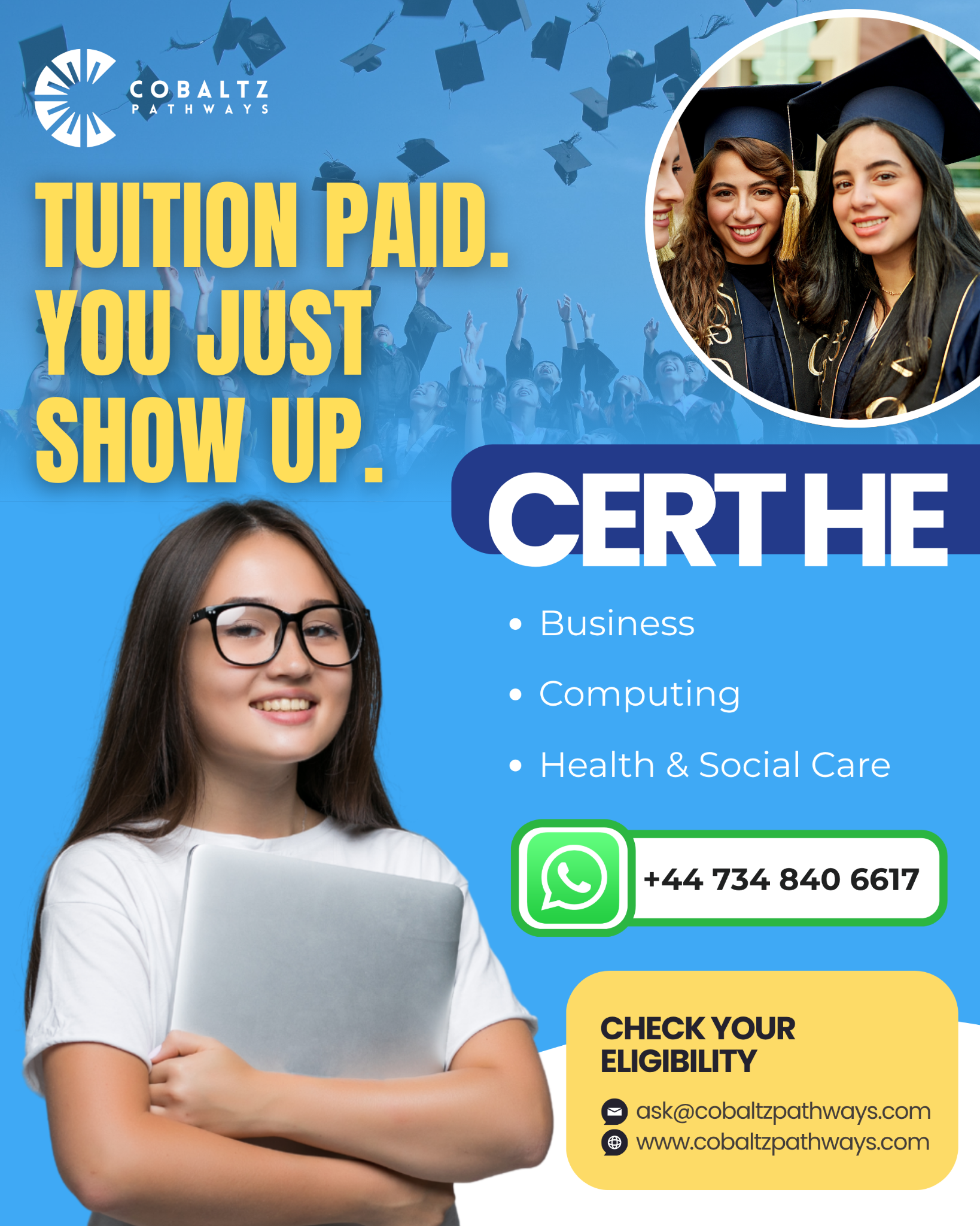 Cobaltz Pathways Facebook ad from May 24, 2026
