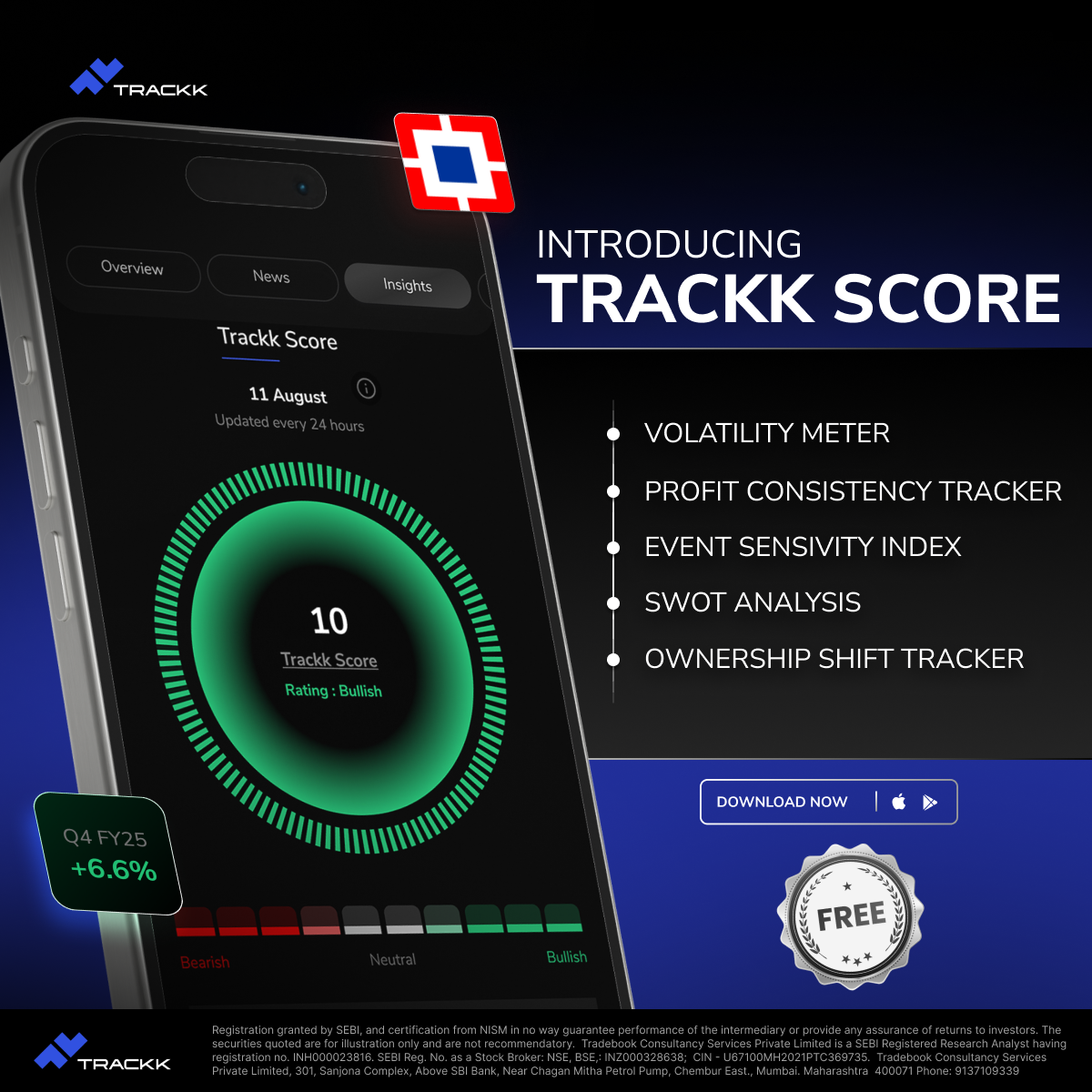 Trackk Facebook ad