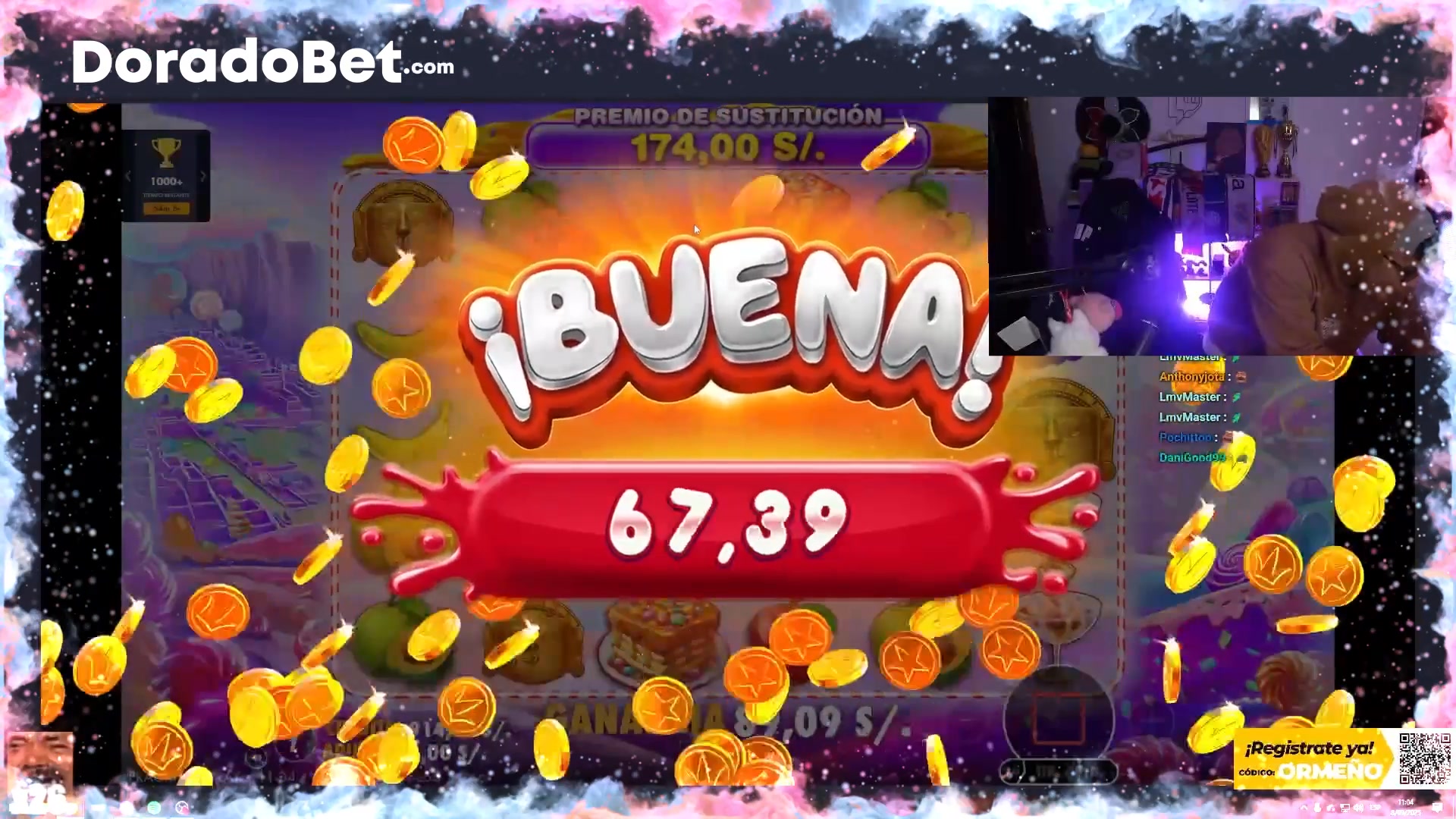 DoradoBet Perú Facebook ad: Apuesta ya