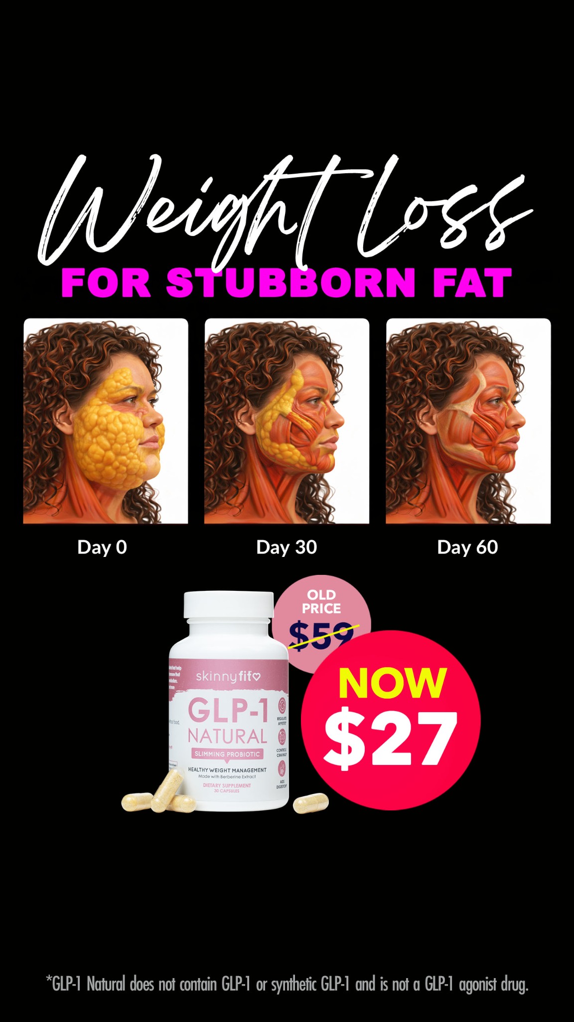 SkinnyFit Facebook ad