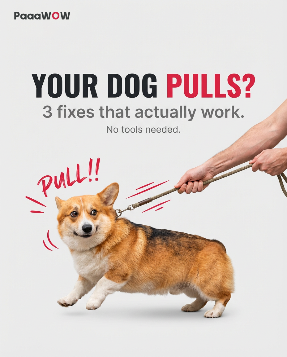 Paaawow Facebook ad: Want to train your dog smarter (not harder)?