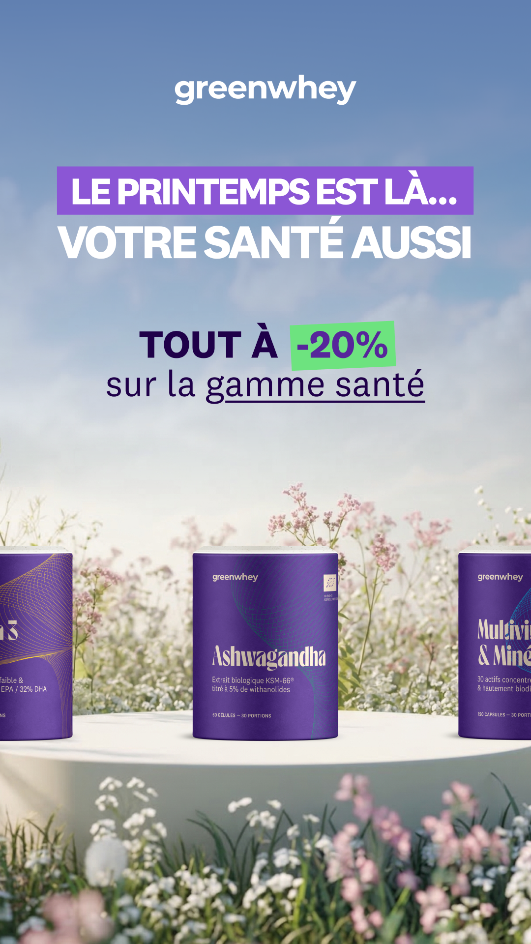greenwhey Facebook ad