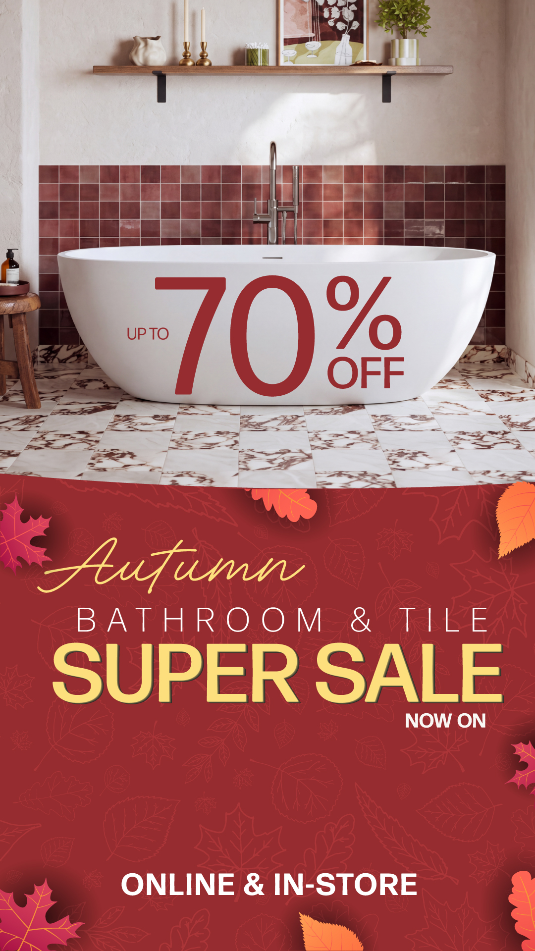 Deluxe Bathrooms & Tiling Solutions Facebook ad
