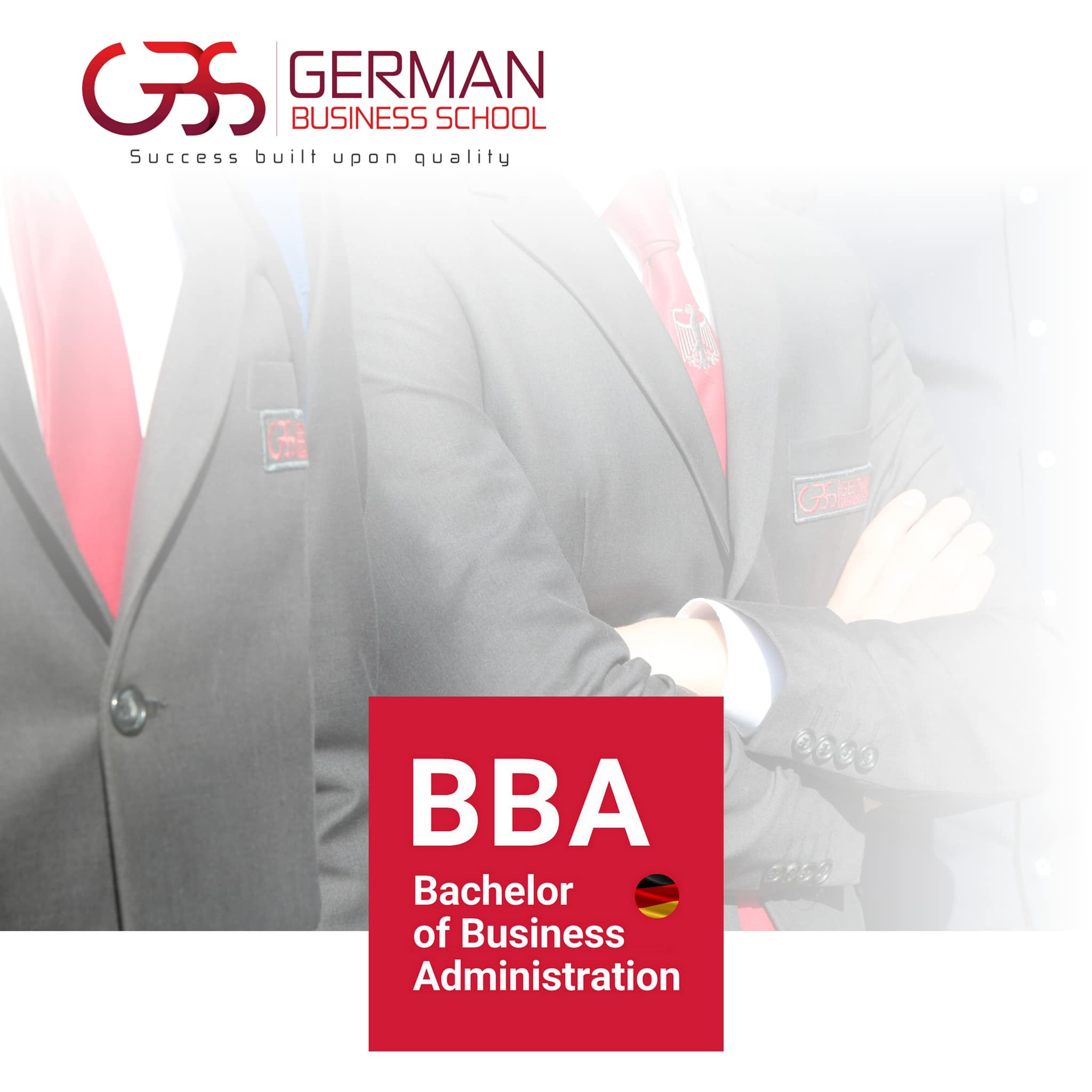 German Business School Facebook ad: Study business in Tunis.