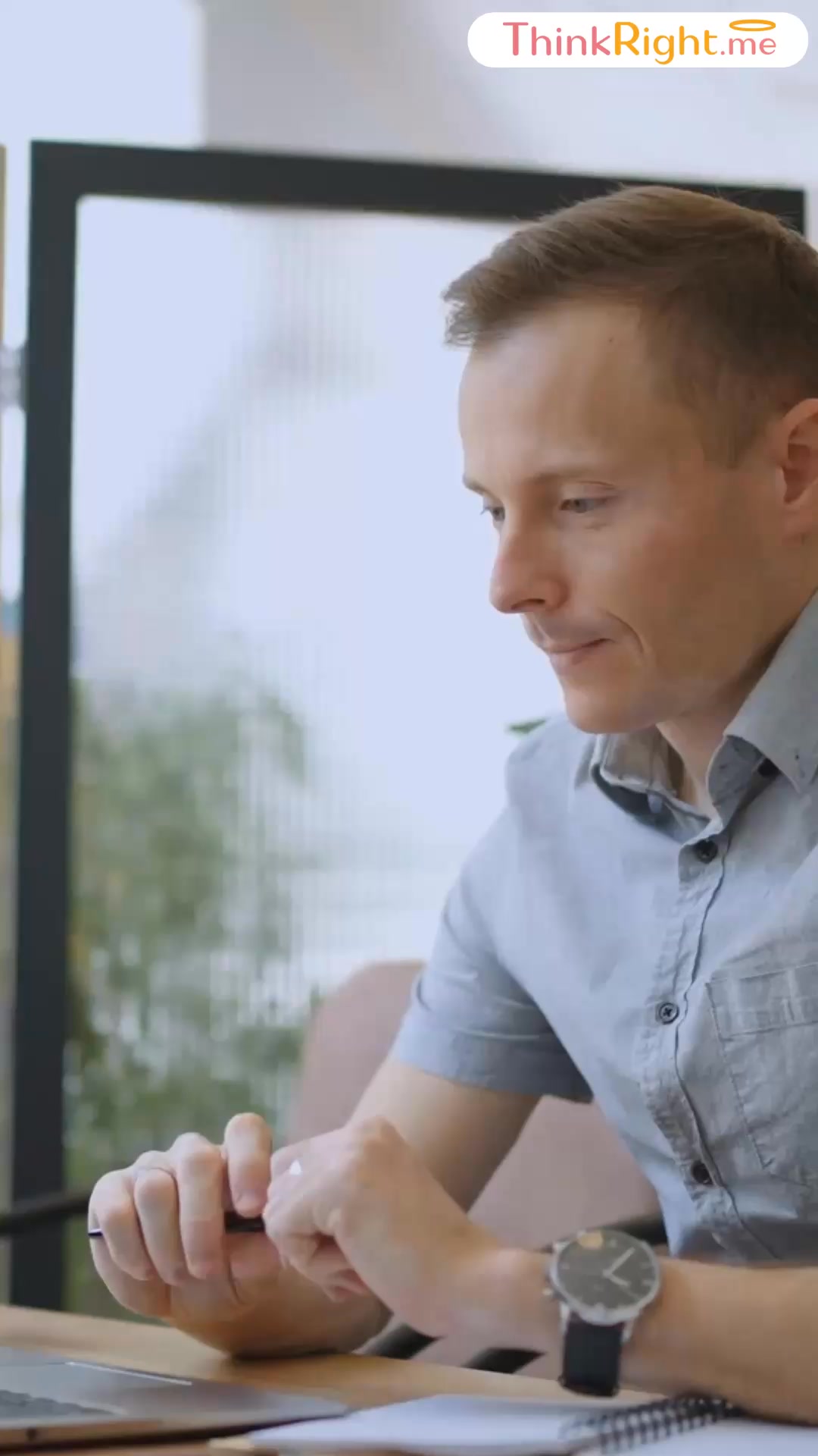 ThinkRight Facebook ad: Your Mental Wellness App