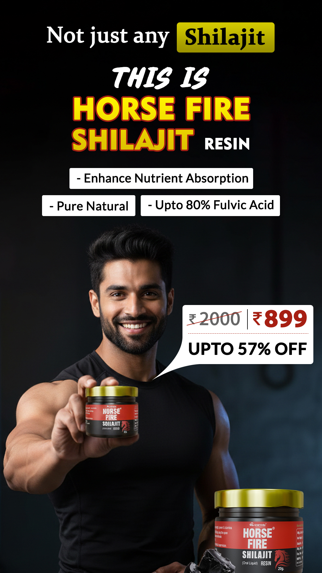 AR Ayurveda Shop Facebook ad