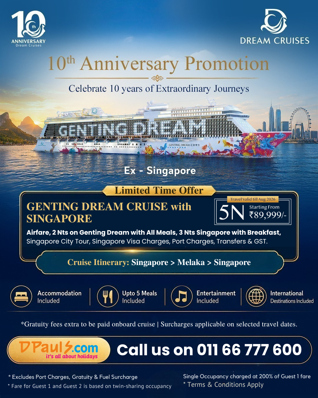 DPauls Travel & Tours Ltd Facebook ad