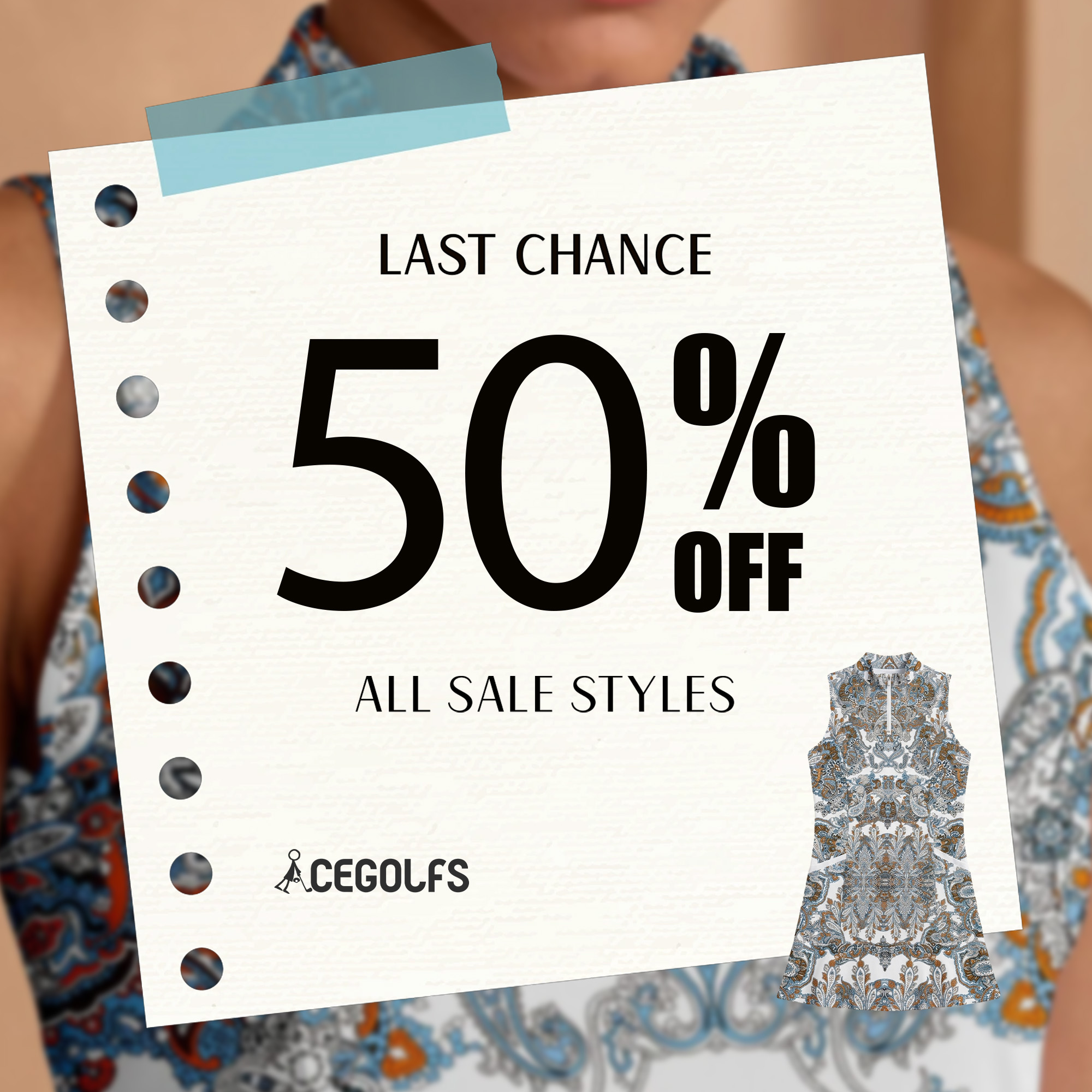 Acegolfs Facebook ad