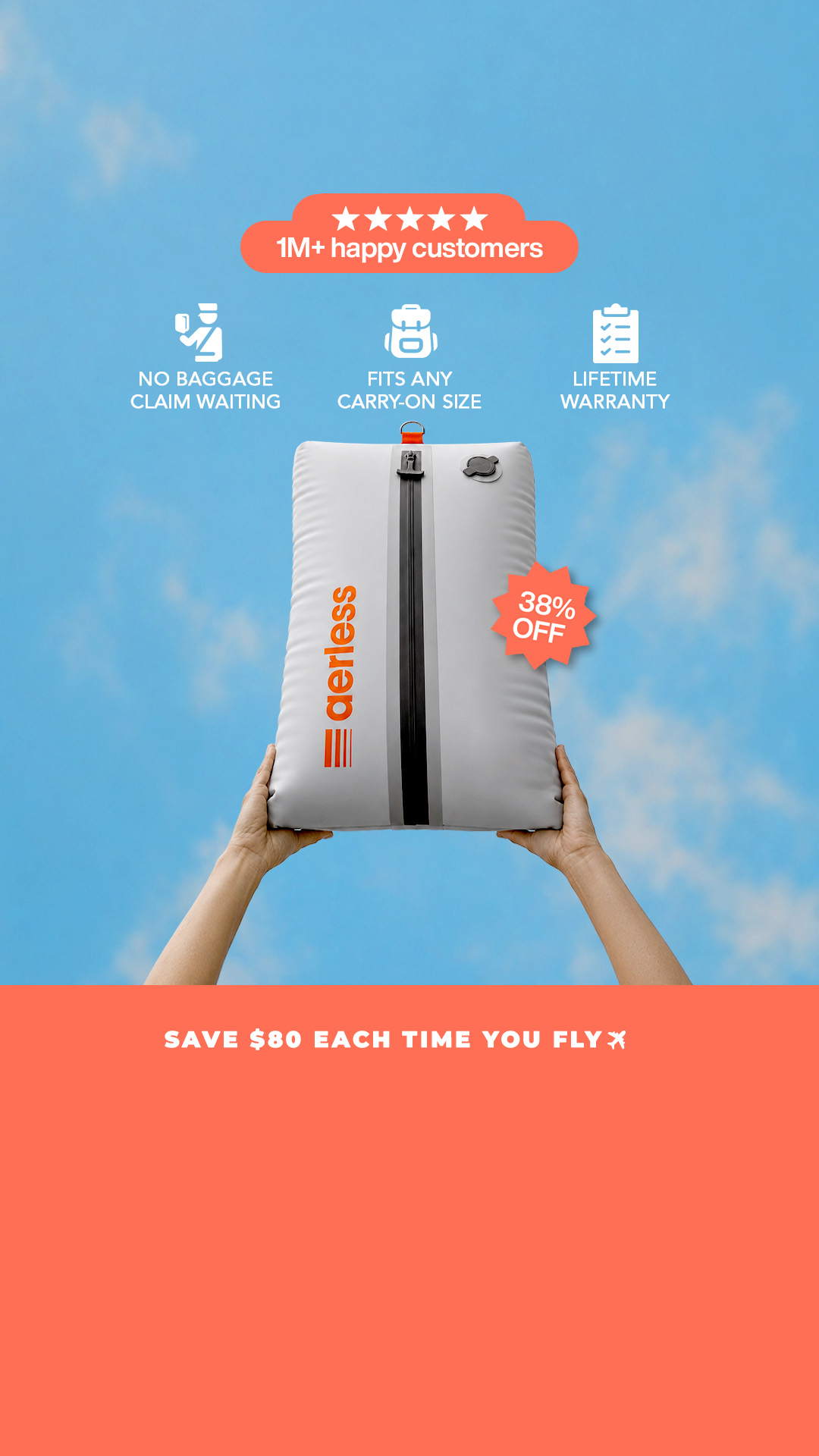 Aerless Facebook ad