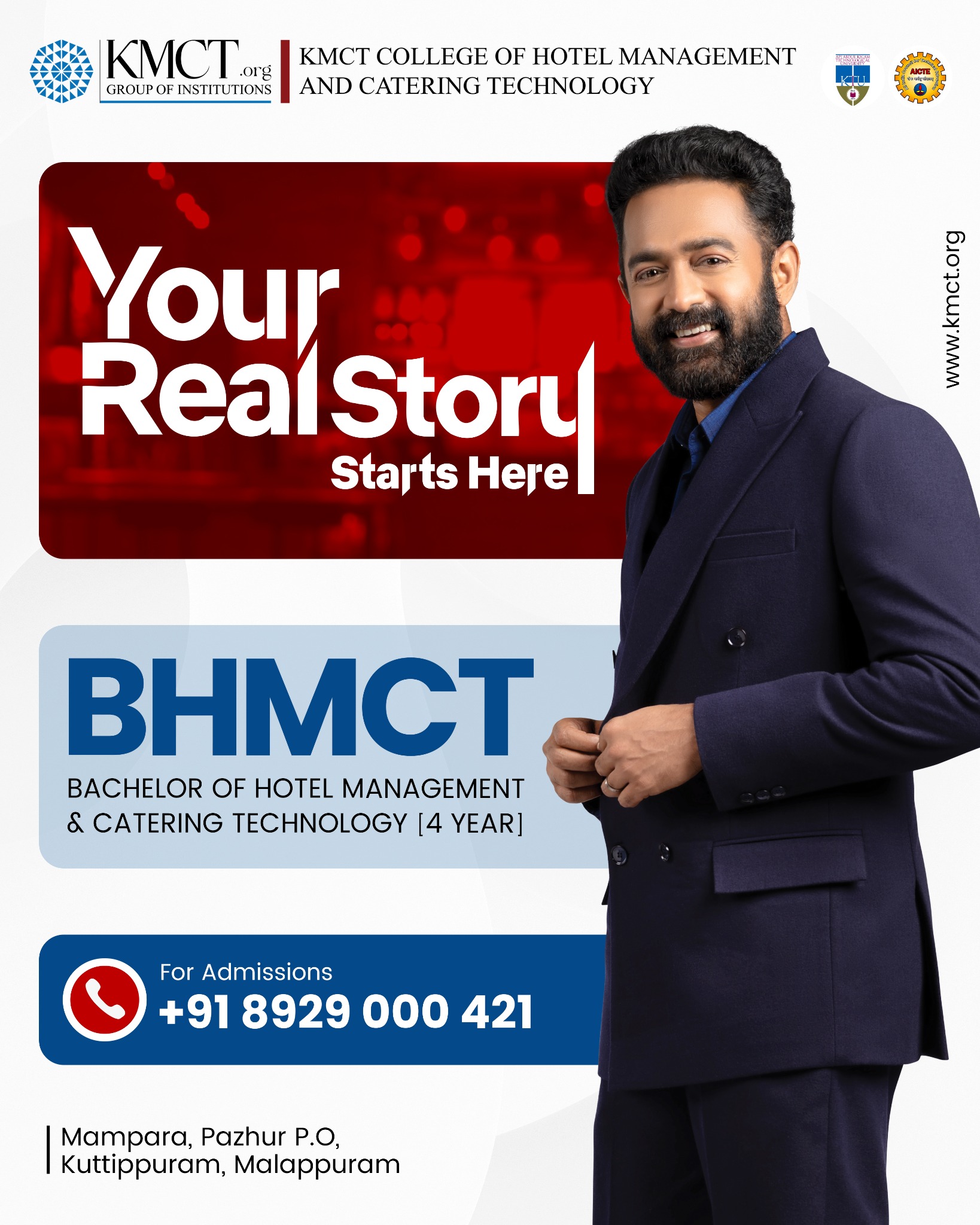 KMCT Group of Institutions Facebook ad