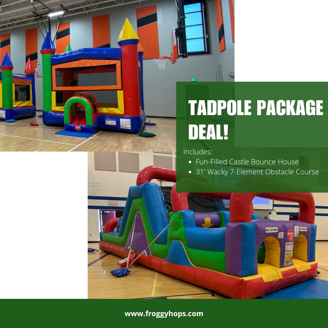 Froggy Hops Inflatable Jumpers Facebook ad