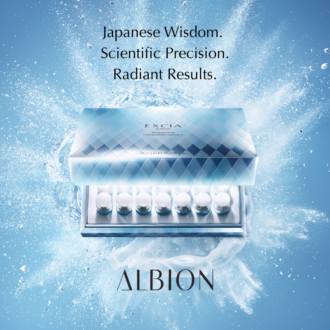 Albion Skincare Facebook ad