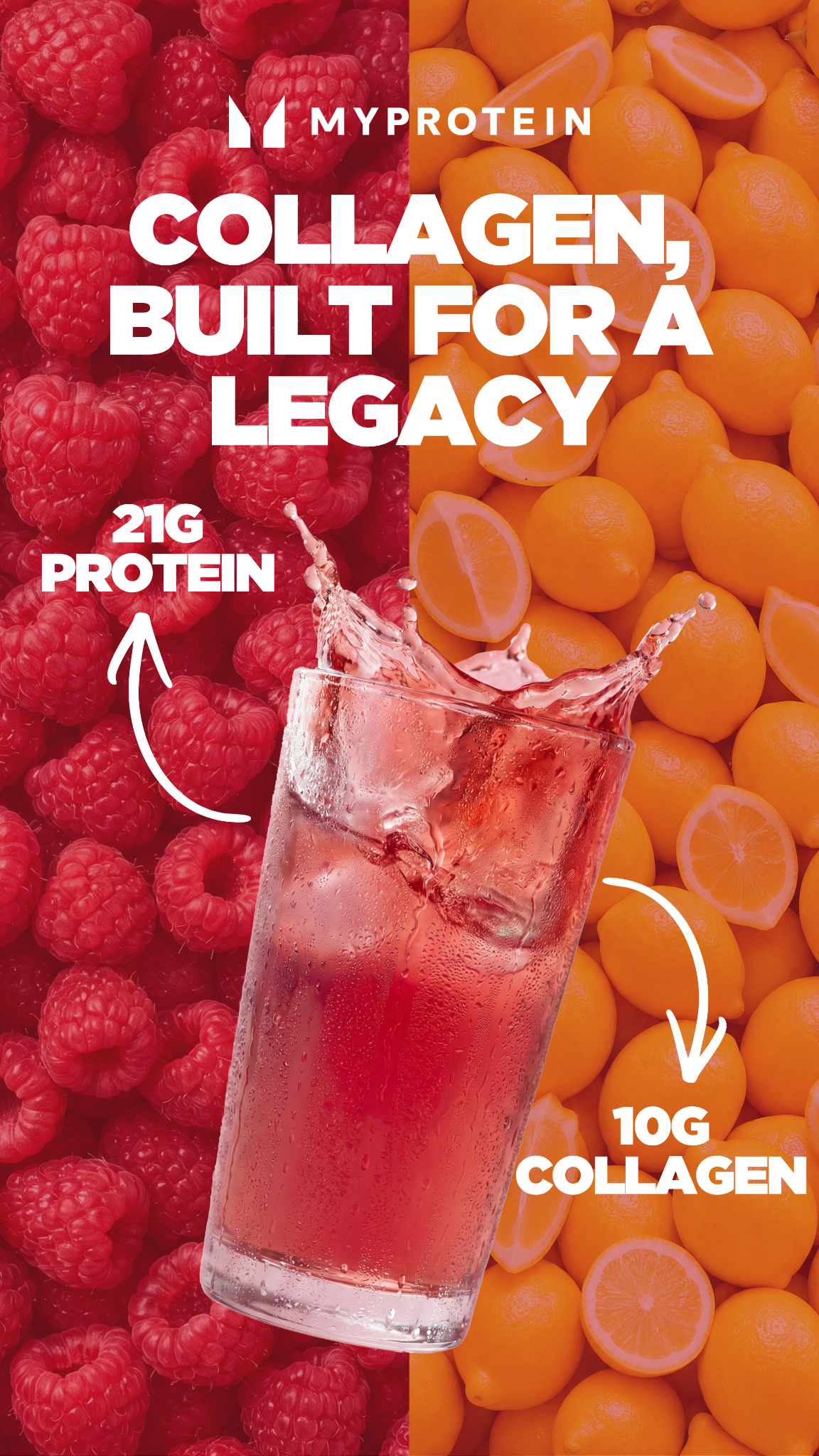 Myprotein Facebook ad
