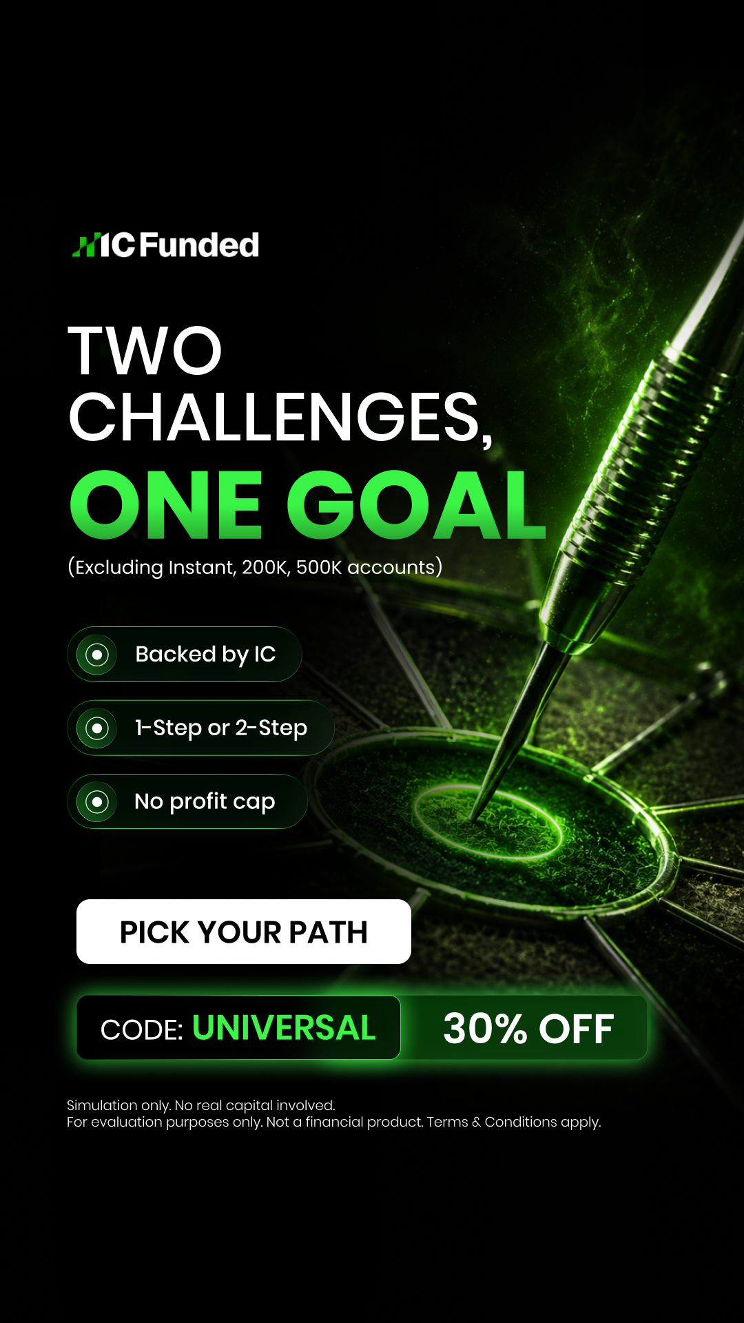 IC Funded Facebook ad: Get 30% off with code UNIVERSAL