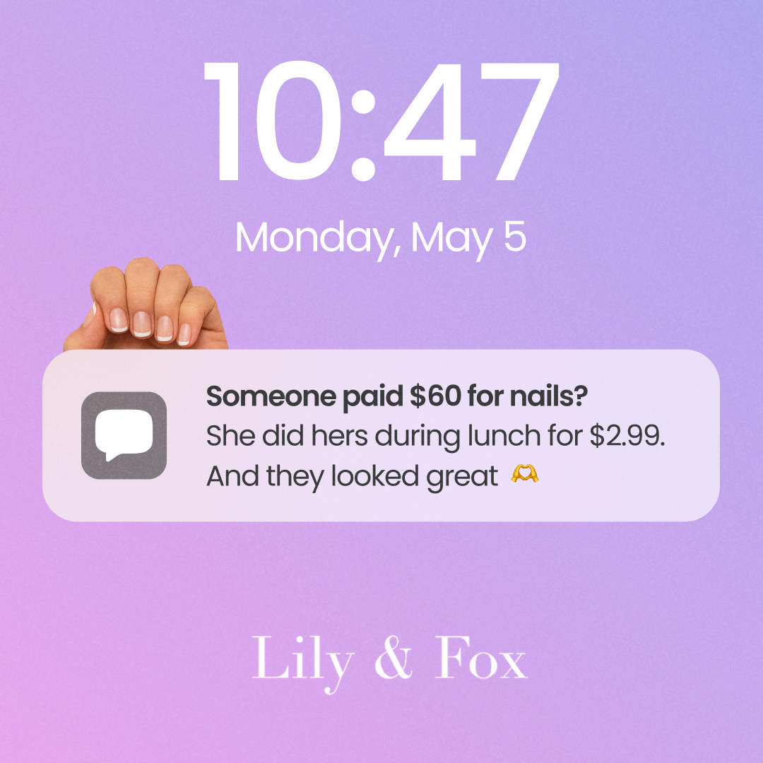 Lily and Fox Facebook ad