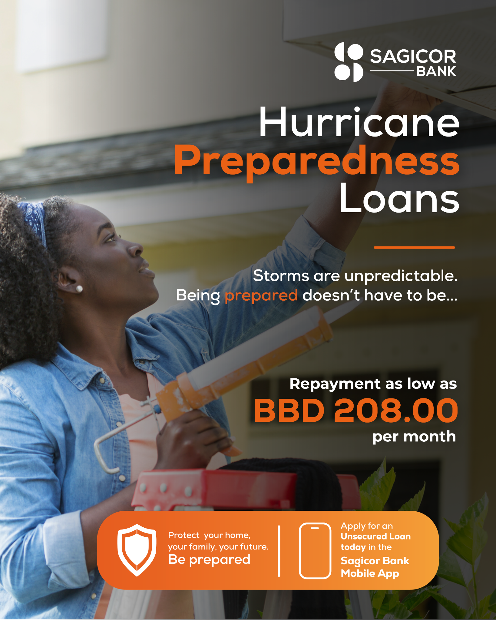 Sagicor Bank Facebook ad from Jul 17, 2026