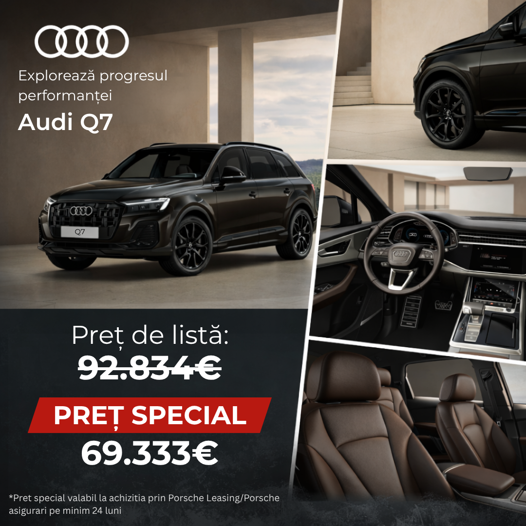 Audi D&C Oradea Facebook ad: Reduceri de până la peste 25.000€ la Audi…