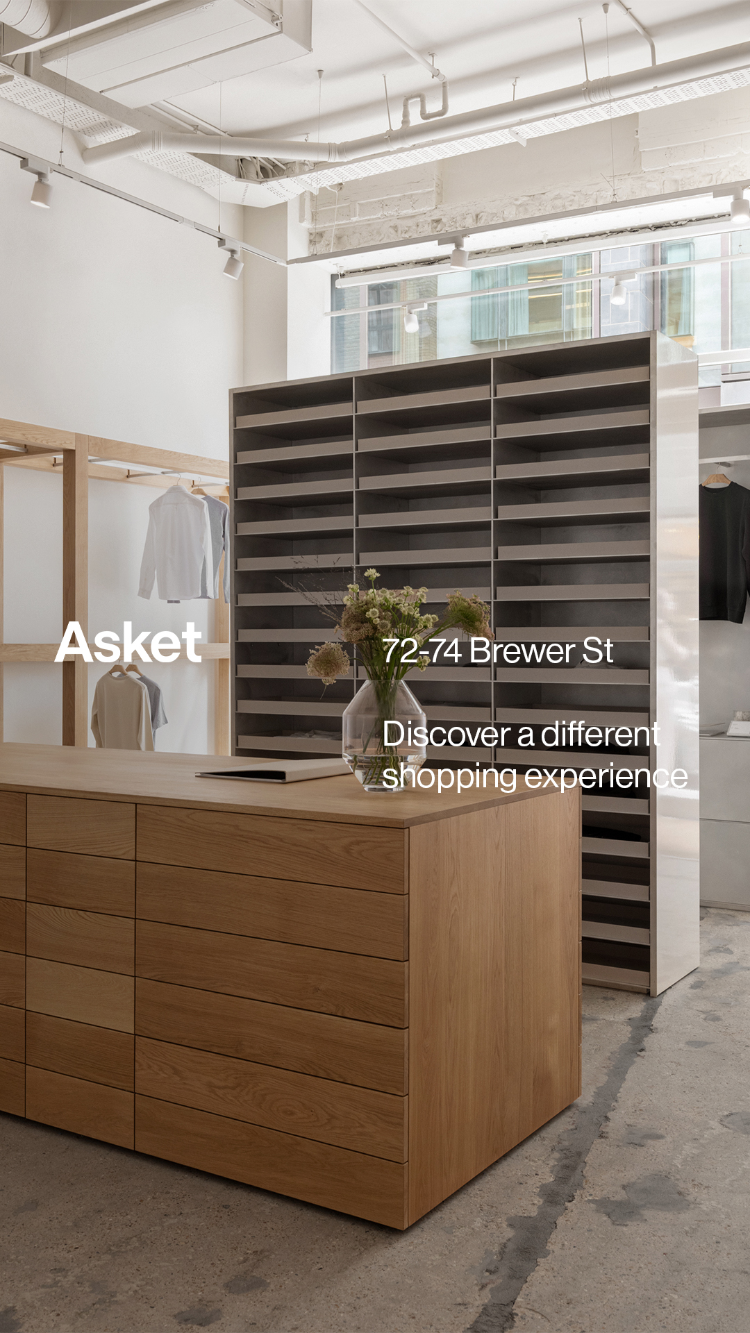 Asket Facebook ad