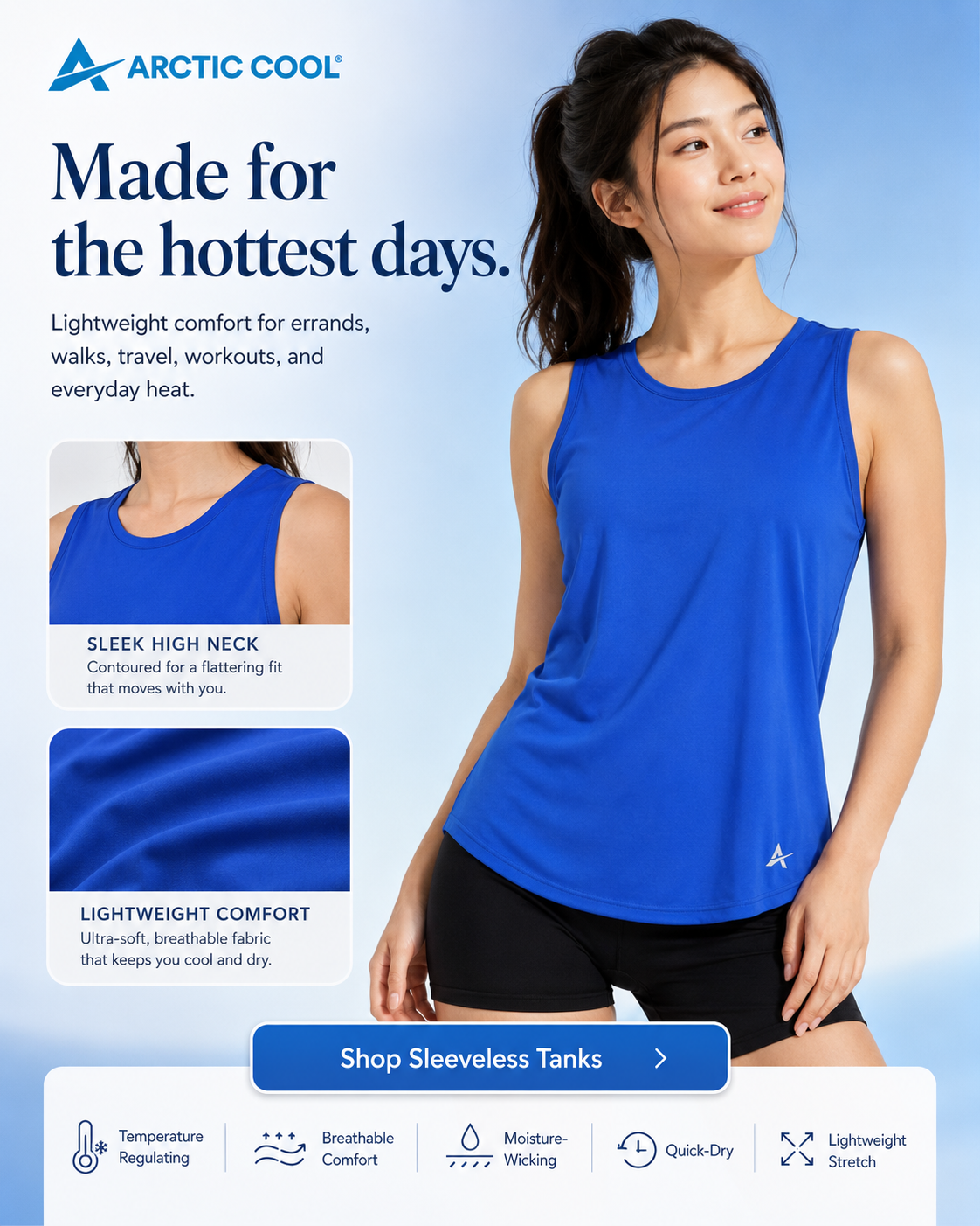 Arctic Cool Facebook ad