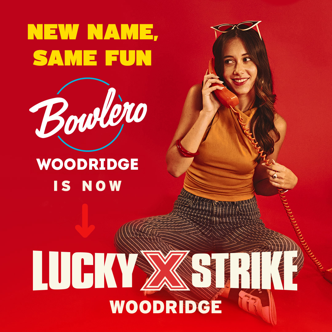 Lucky Strike Woodridge Facebook ad