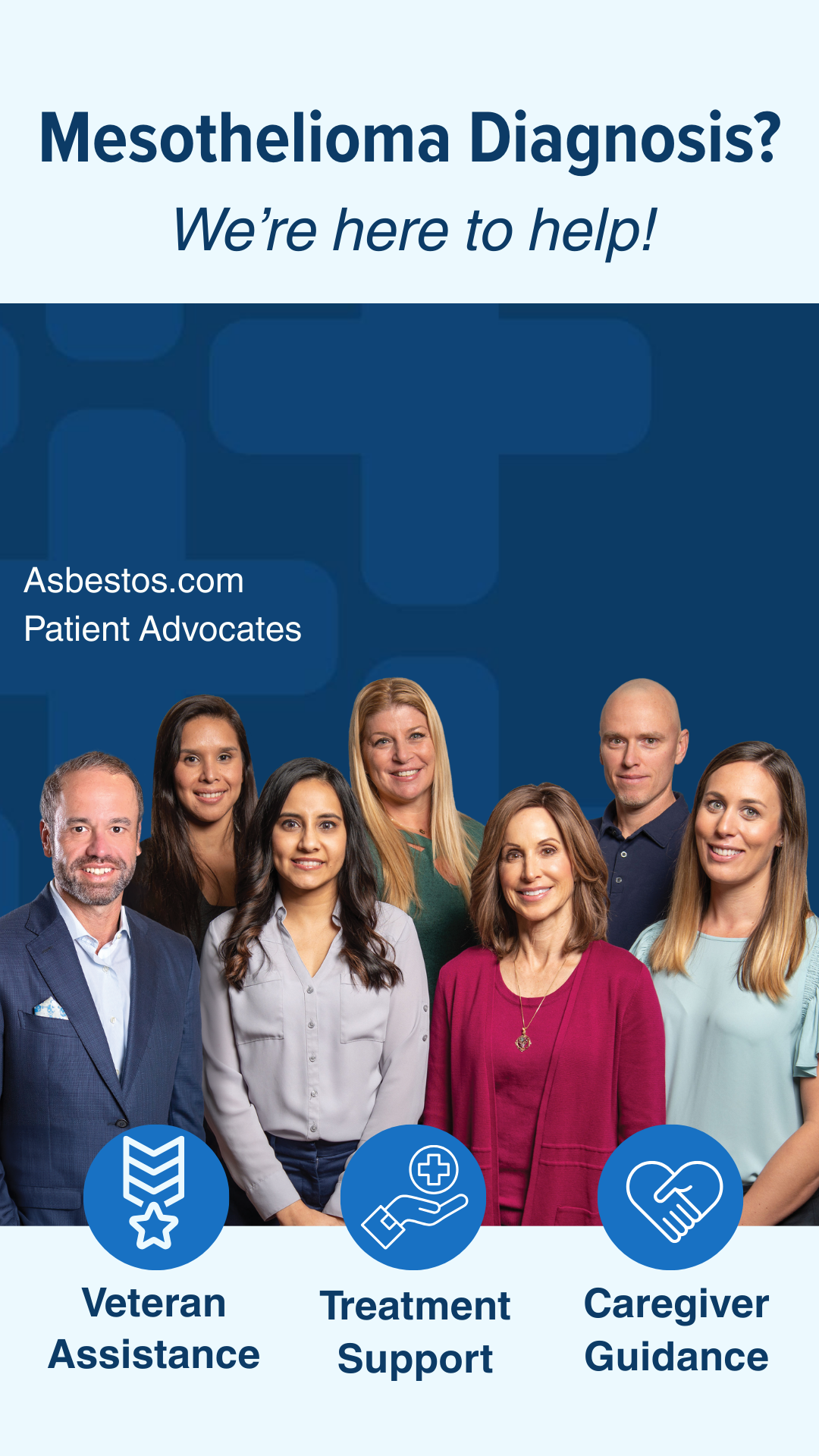 The Mesothelioma Center Facebook ad