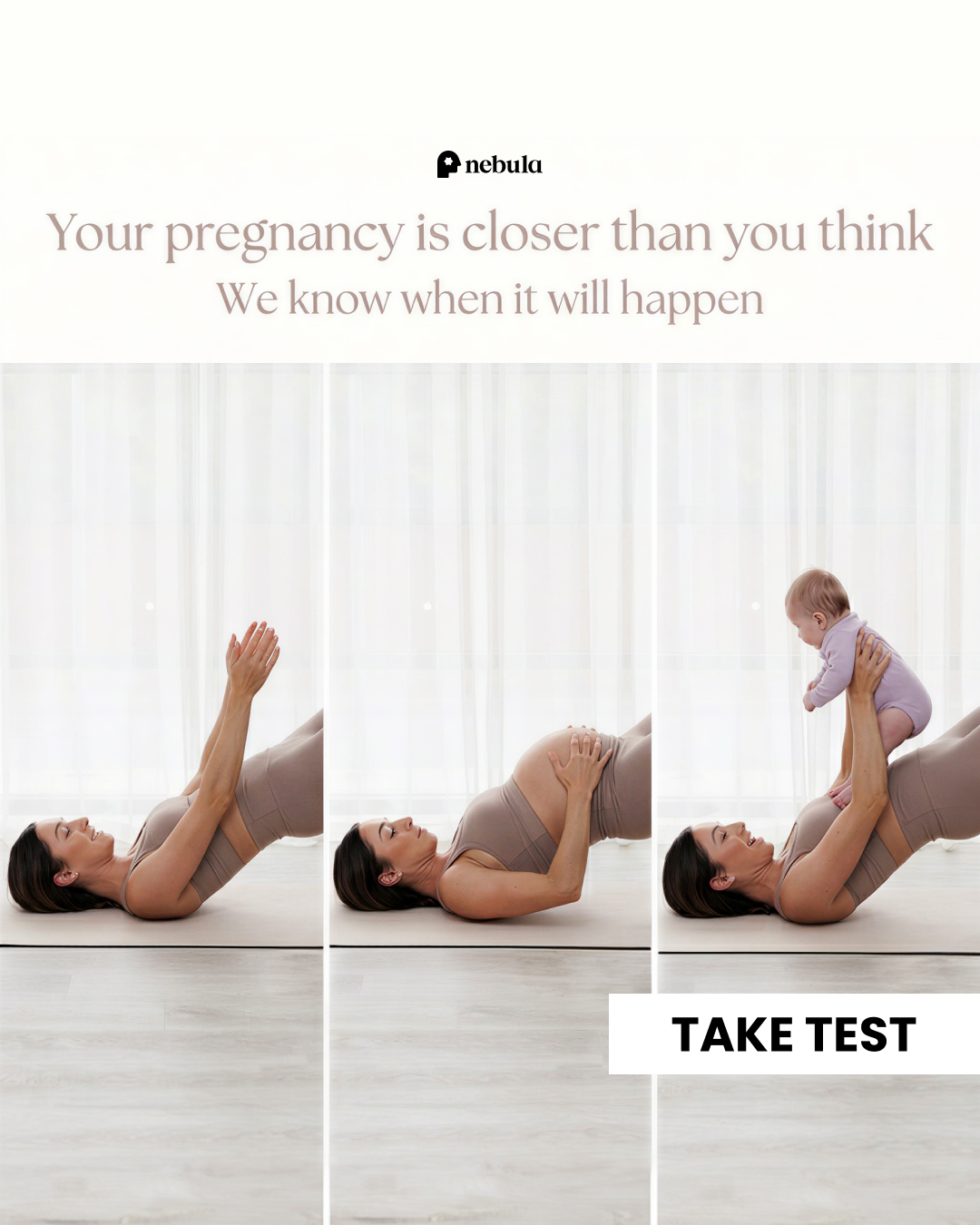 Nebula: Motherhood Facebook ad