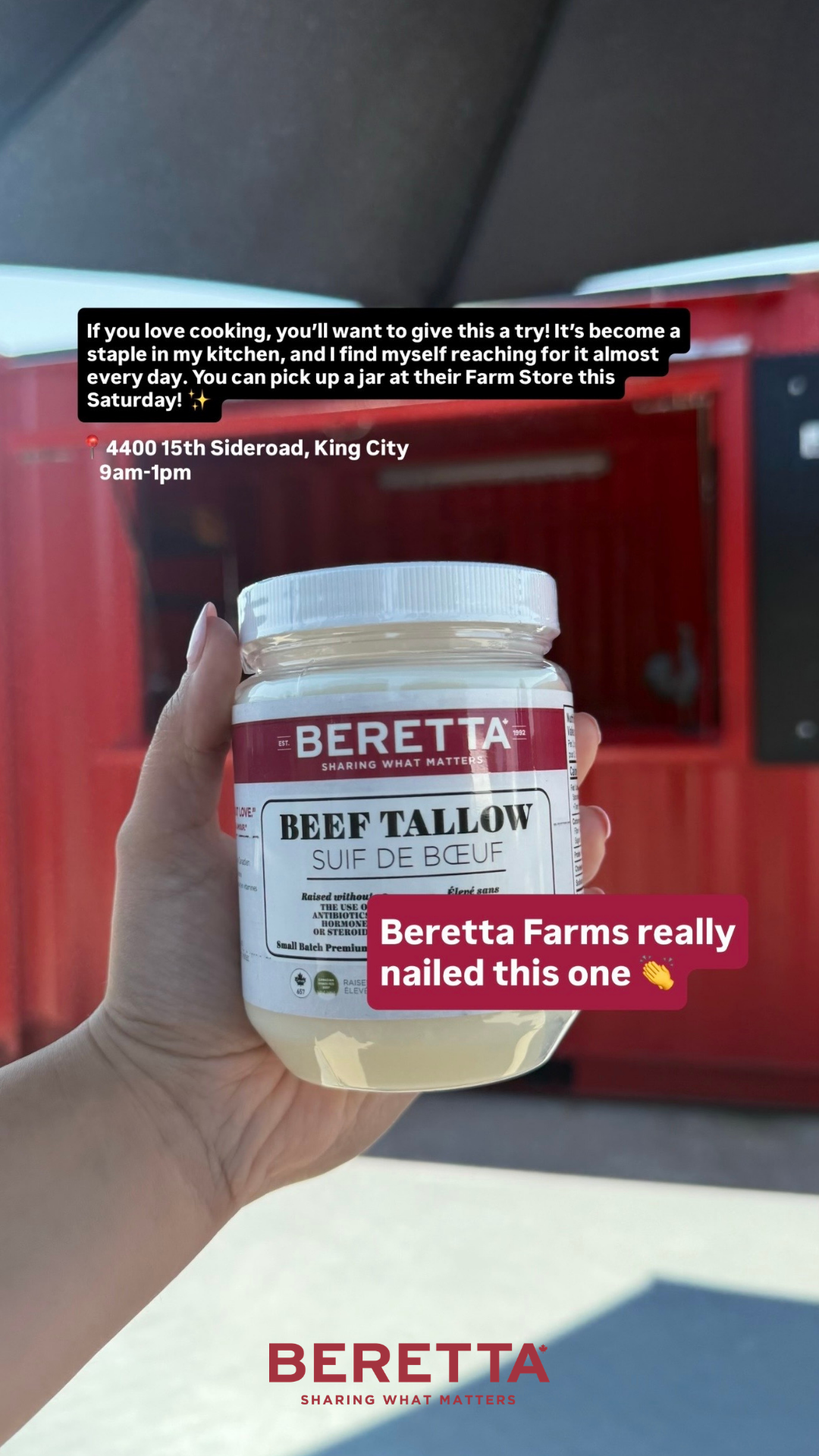 Beretta Farms Facebook ad