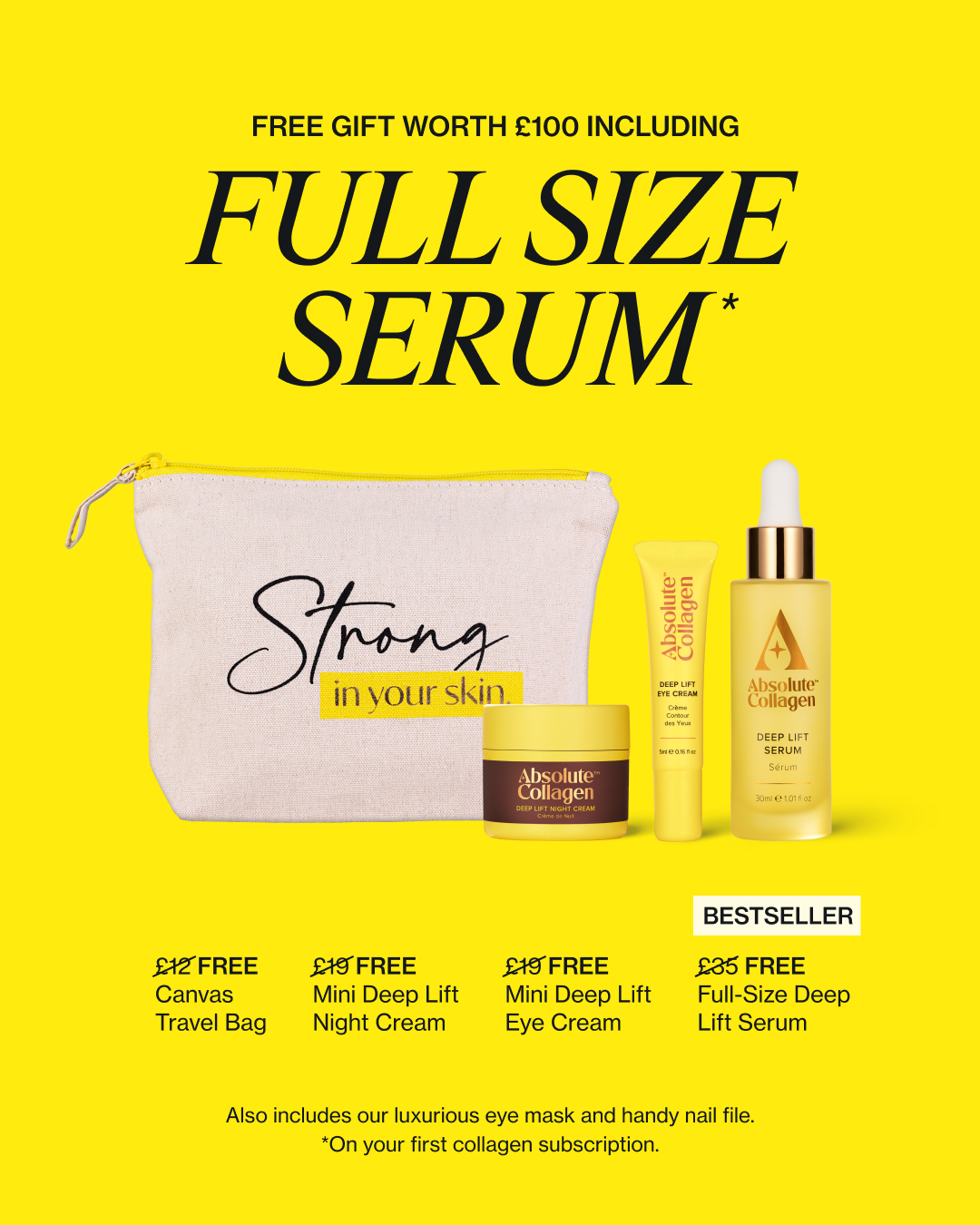 Absolute Collagen Facebook ad