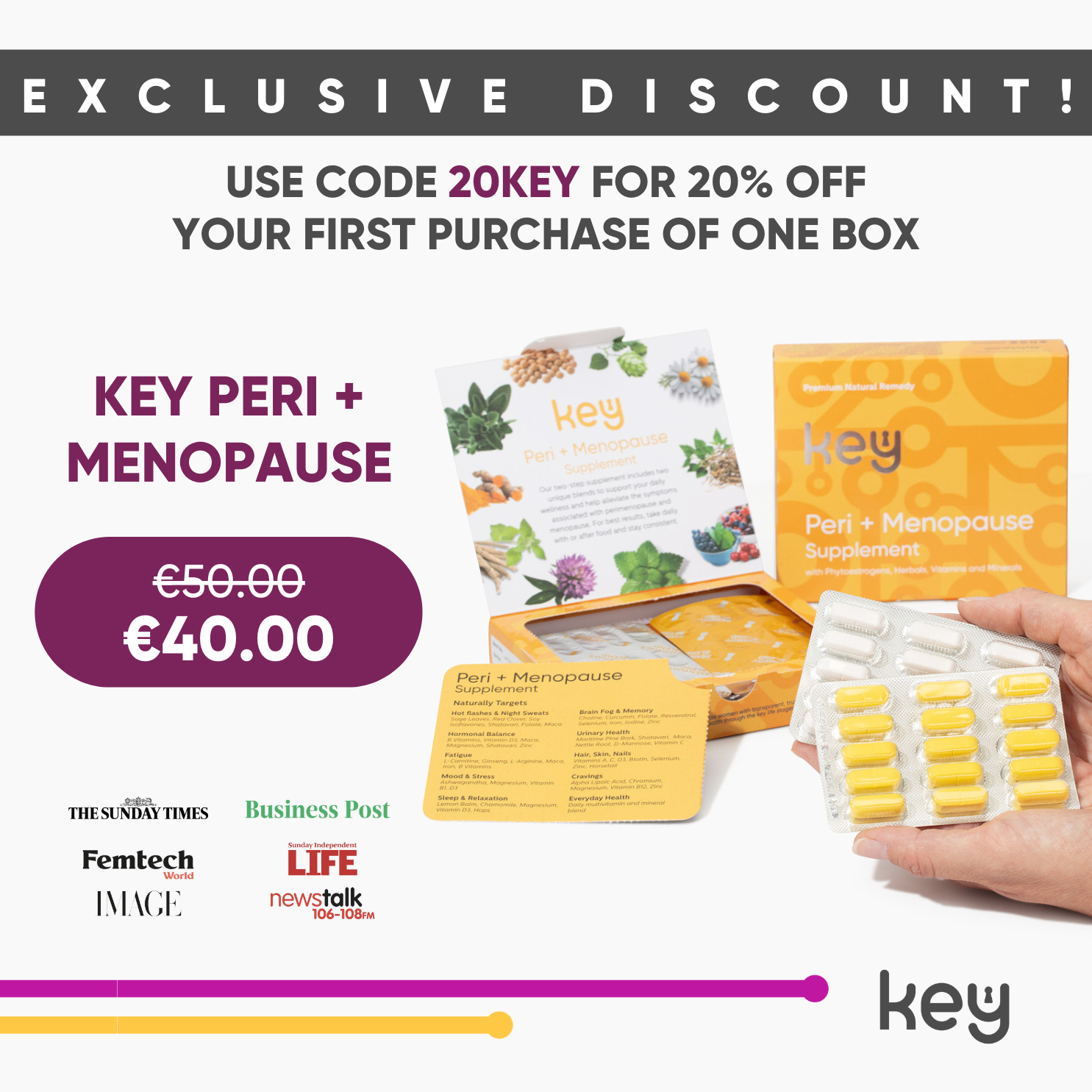 Key Facebook ad