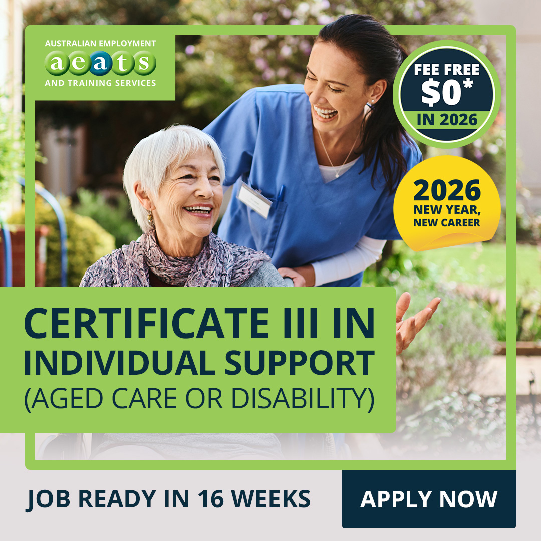 Australian Employment and Training Services - AEATS Facebook ad