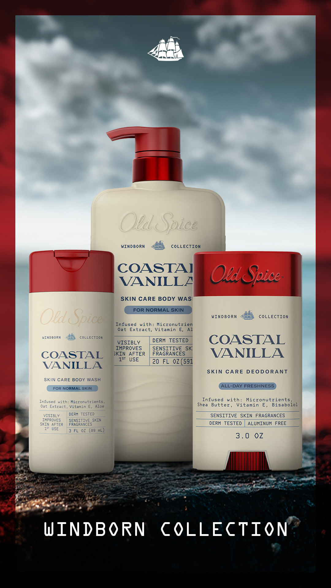 Old Spice Facebook ad