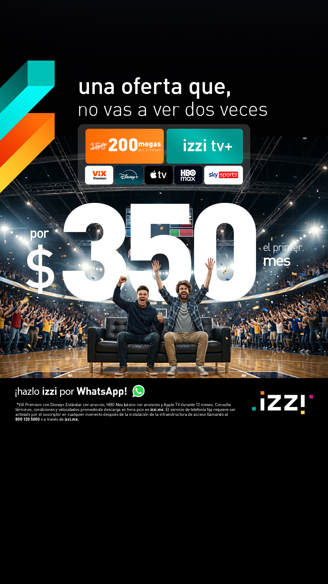 Planes izzi Facebook ad from May 29, 2026