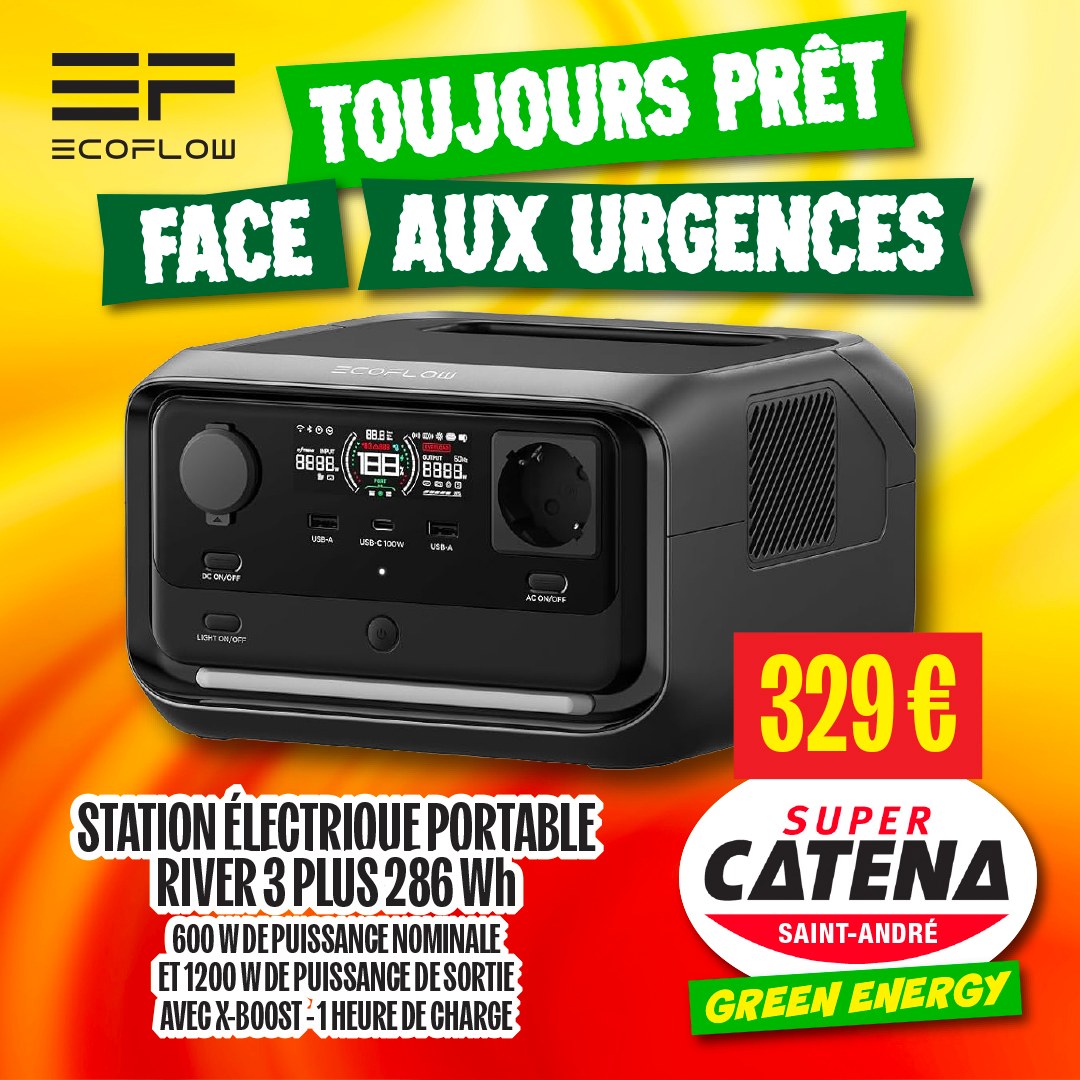 Super Catena Green Energy Facebook ad: Que ce soit pour garantir le fonctionnement dโunโฆ