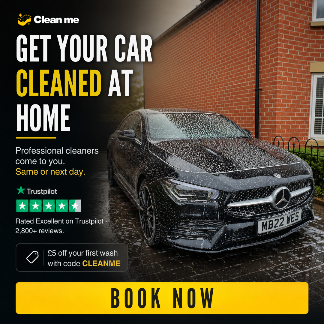 Clean Me Facebook ad: We come to you