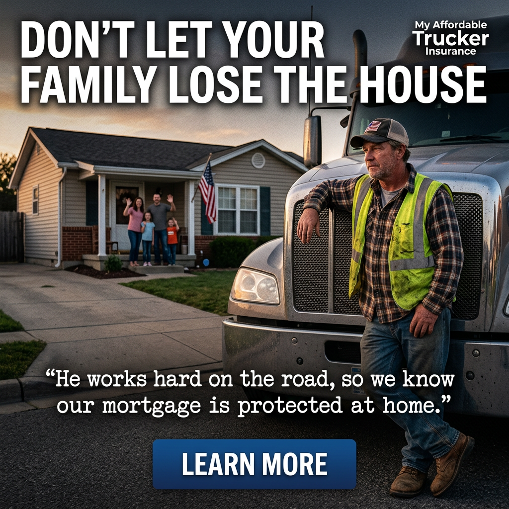 My Affordable Trucker Insurance Facebook ad