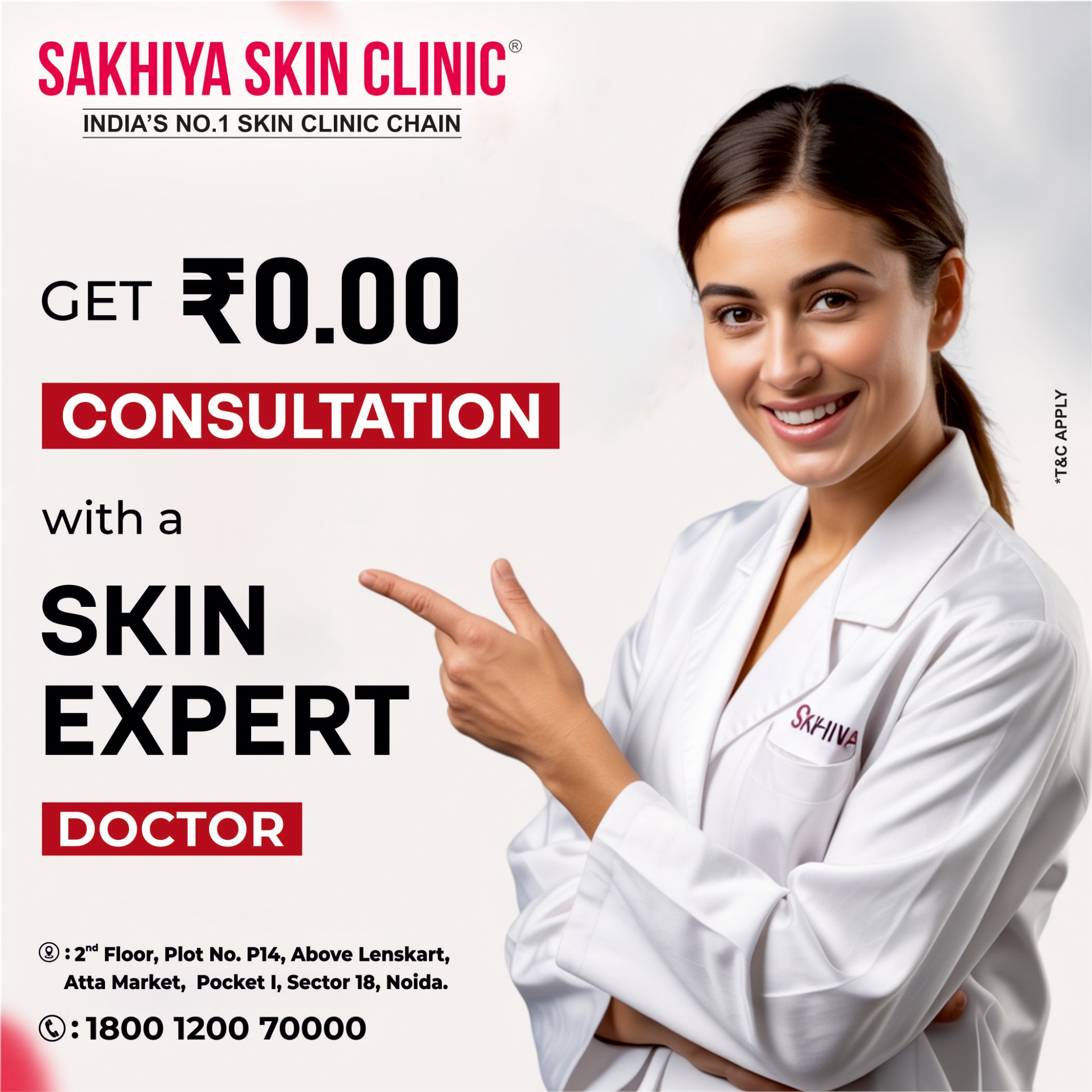 Sakhiya Skin Clinic Facebook ad