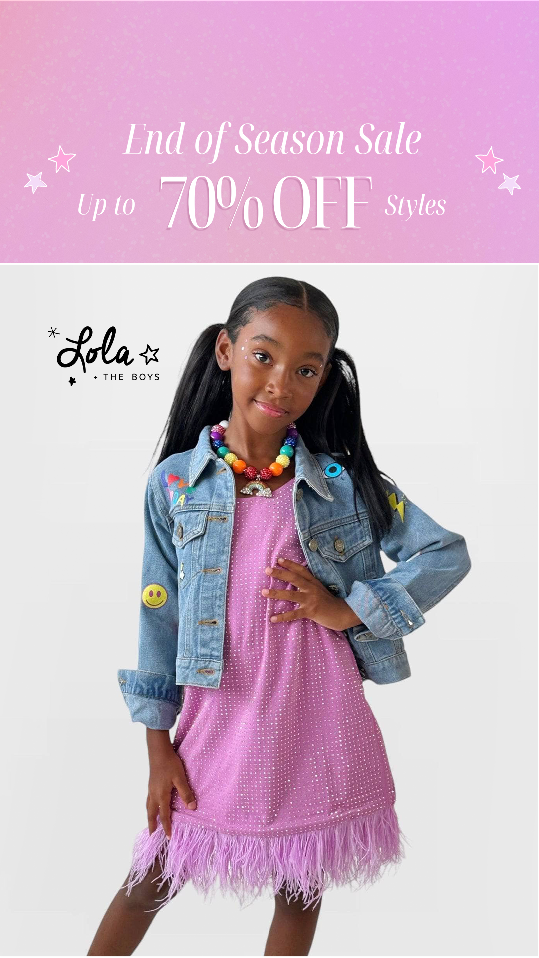Lola + The Boys Facebook ad