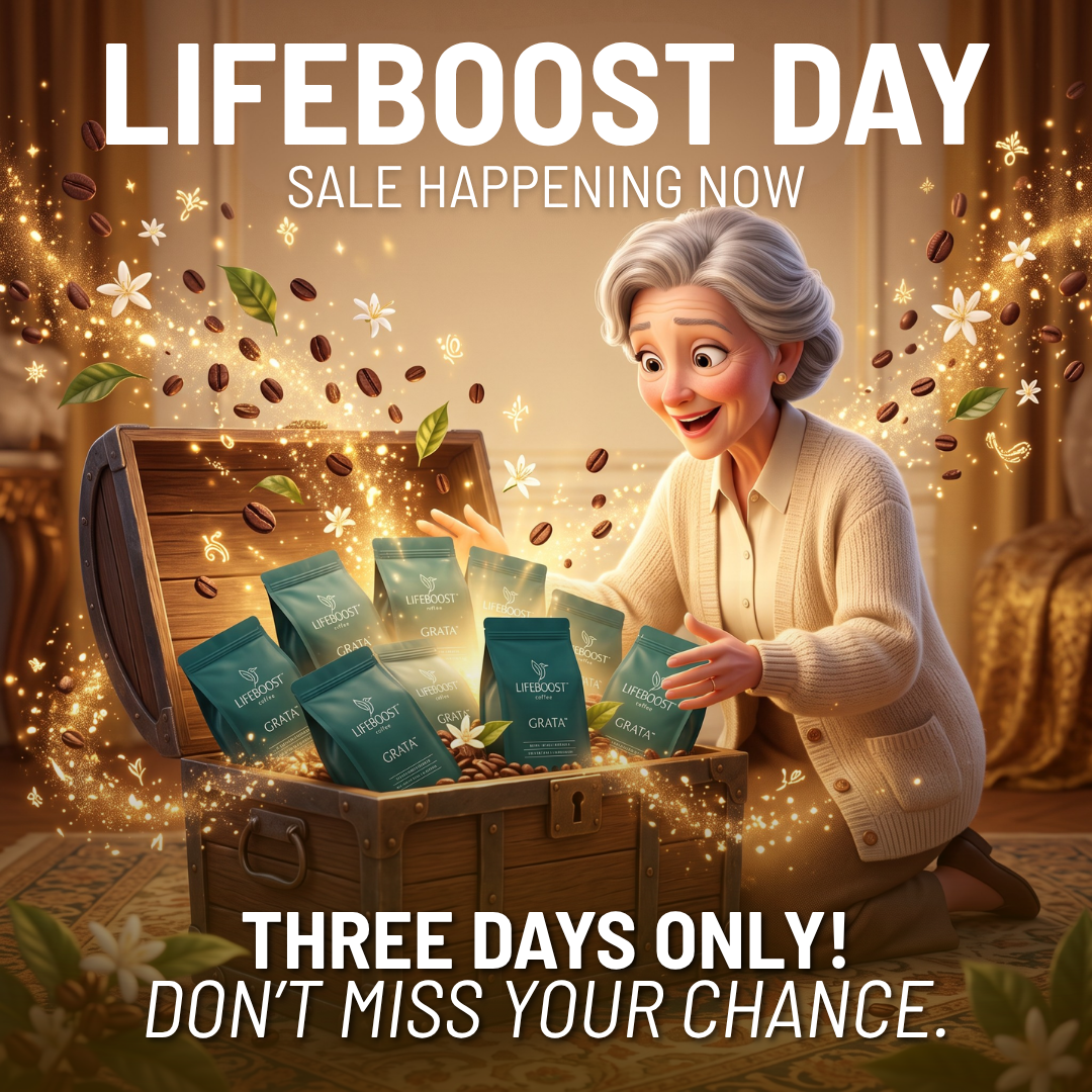 Lifeboost Coffee Facebook ad