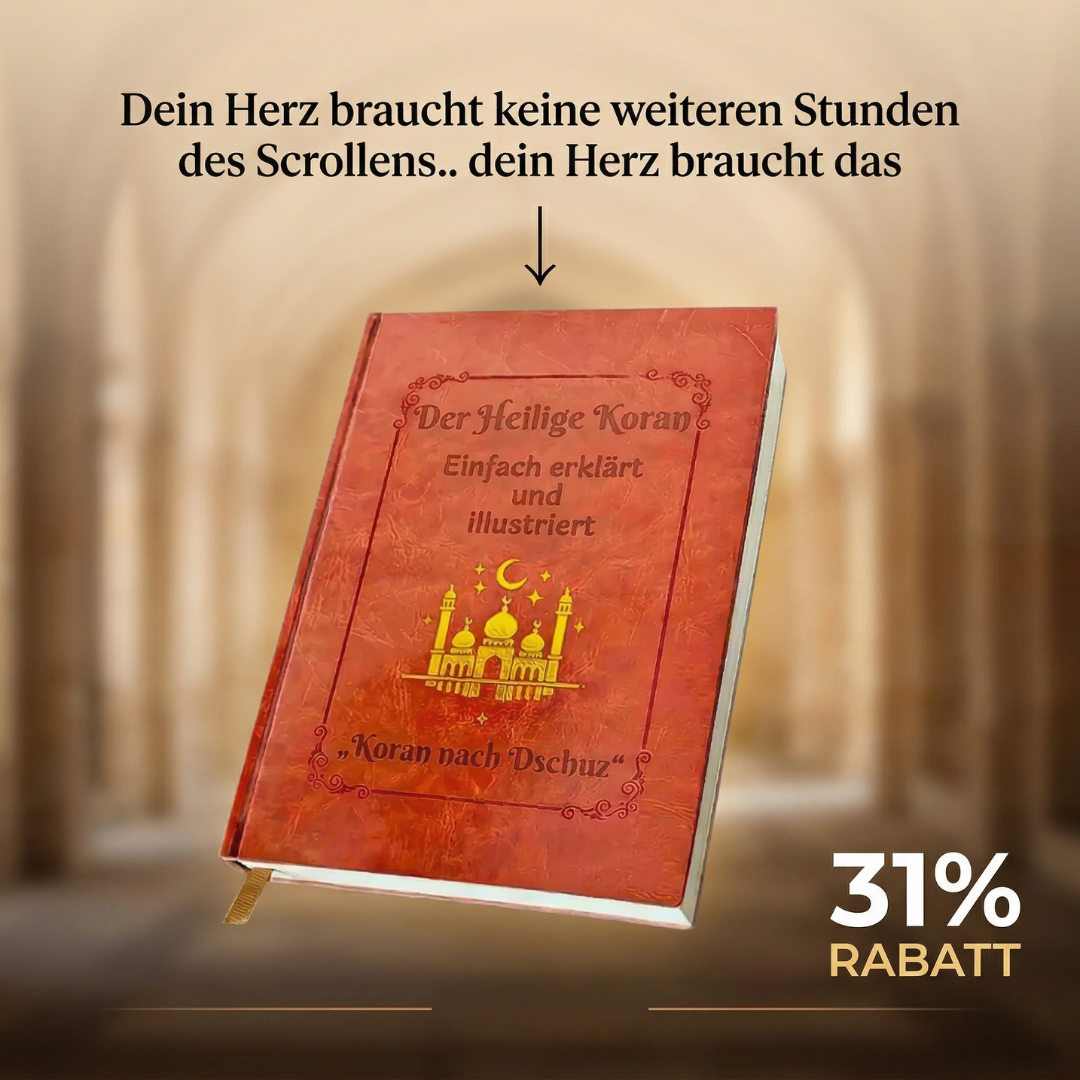 NoorSoul Facebook ad: Dein Herz braucht keine weiteren Stunden des Scrollens. Es…