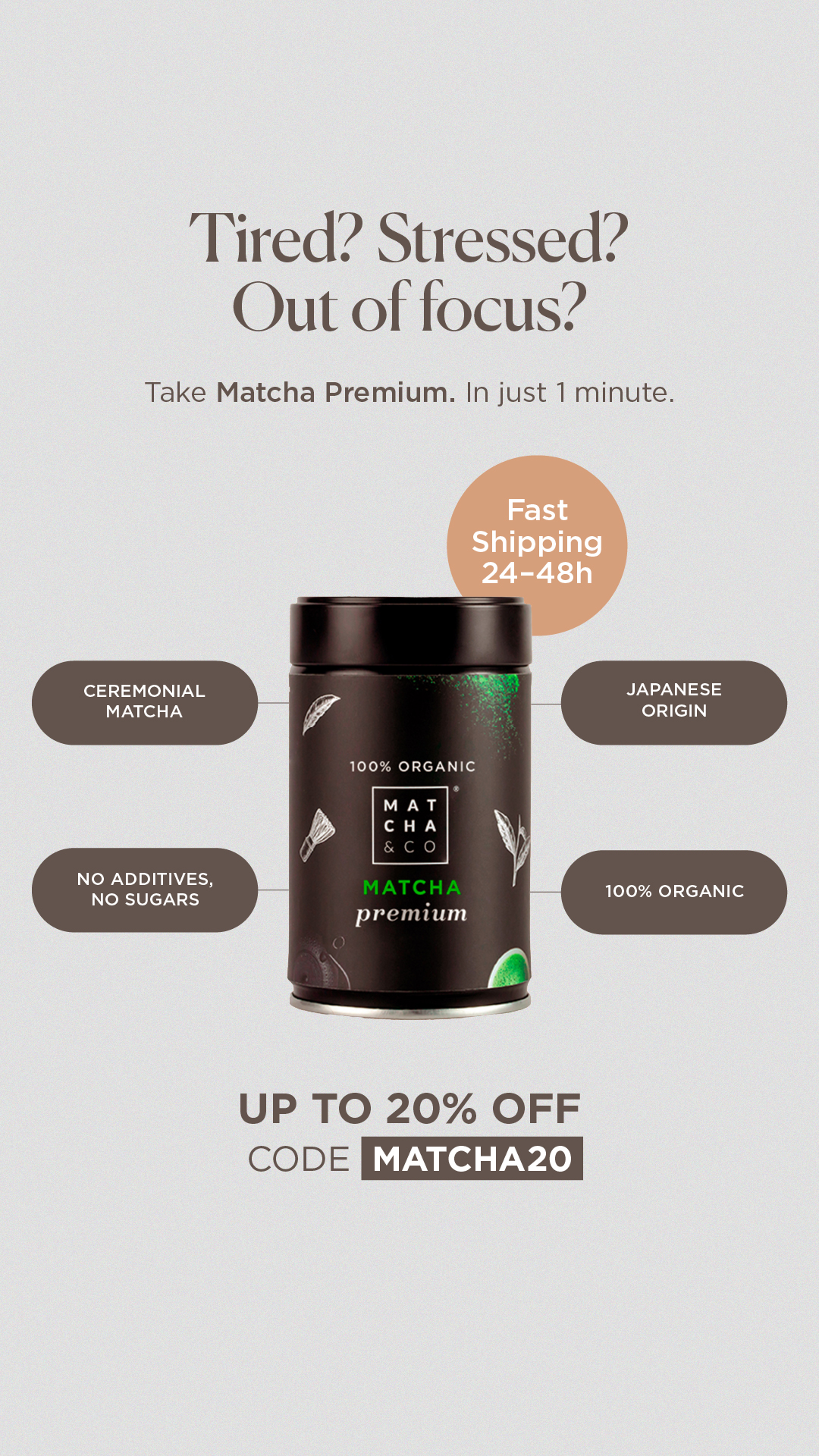 Matcha & CO - International Facebook ad