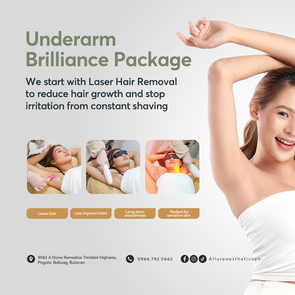 Allure Aesthetics Facebook ad