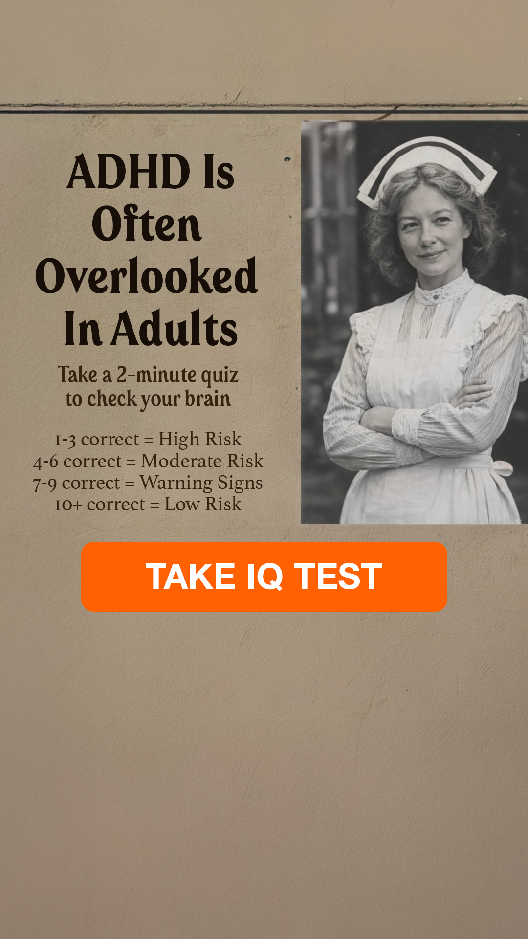 My IQ Facebook ad
