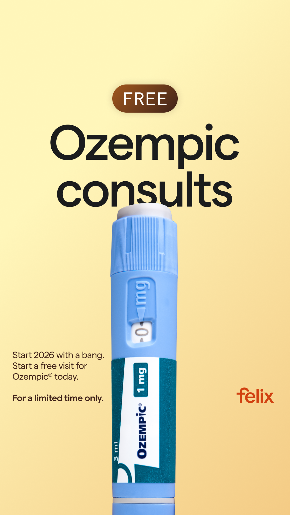 Felix Health Facebook ad