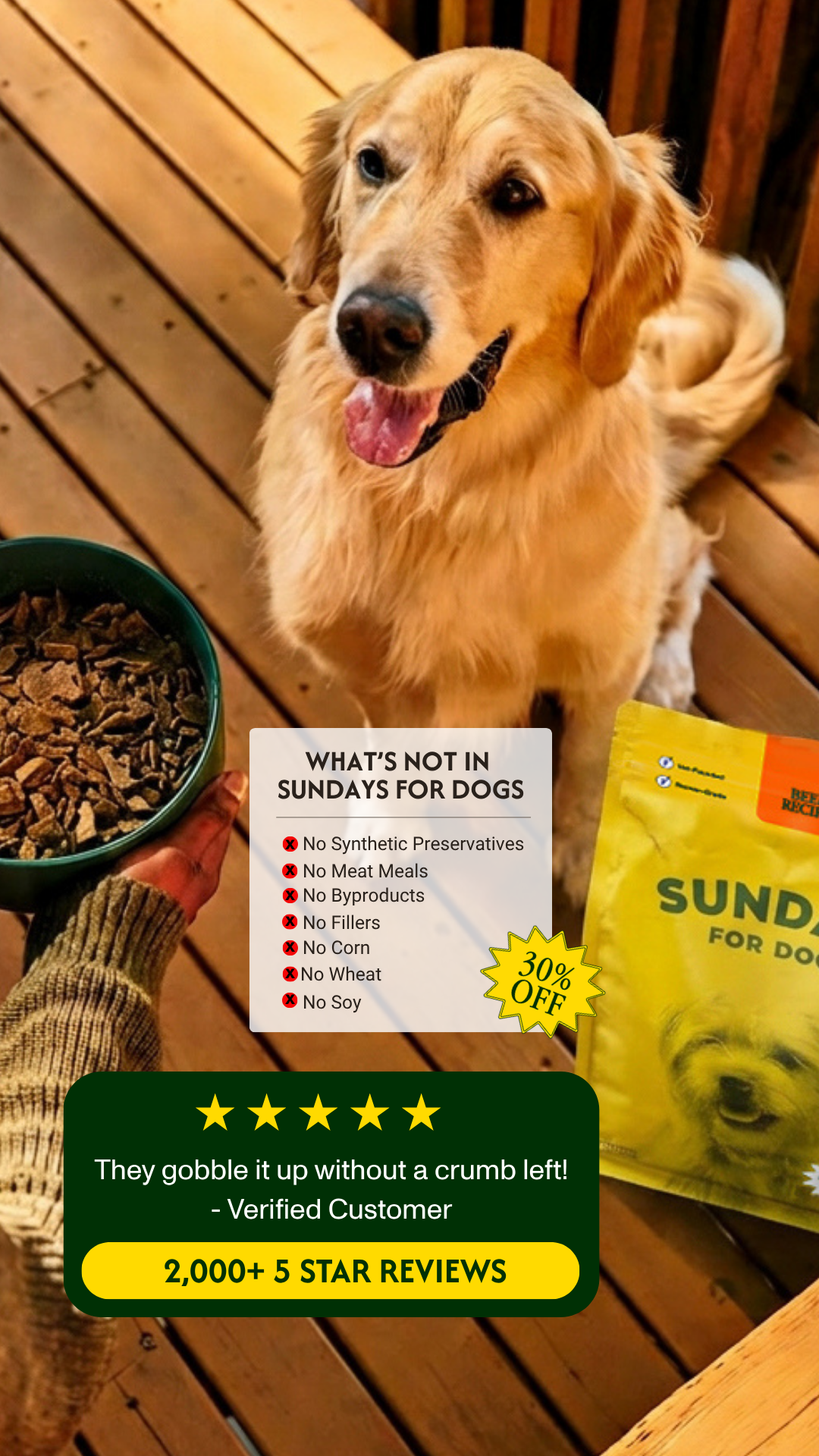 Sundays Facebook ad