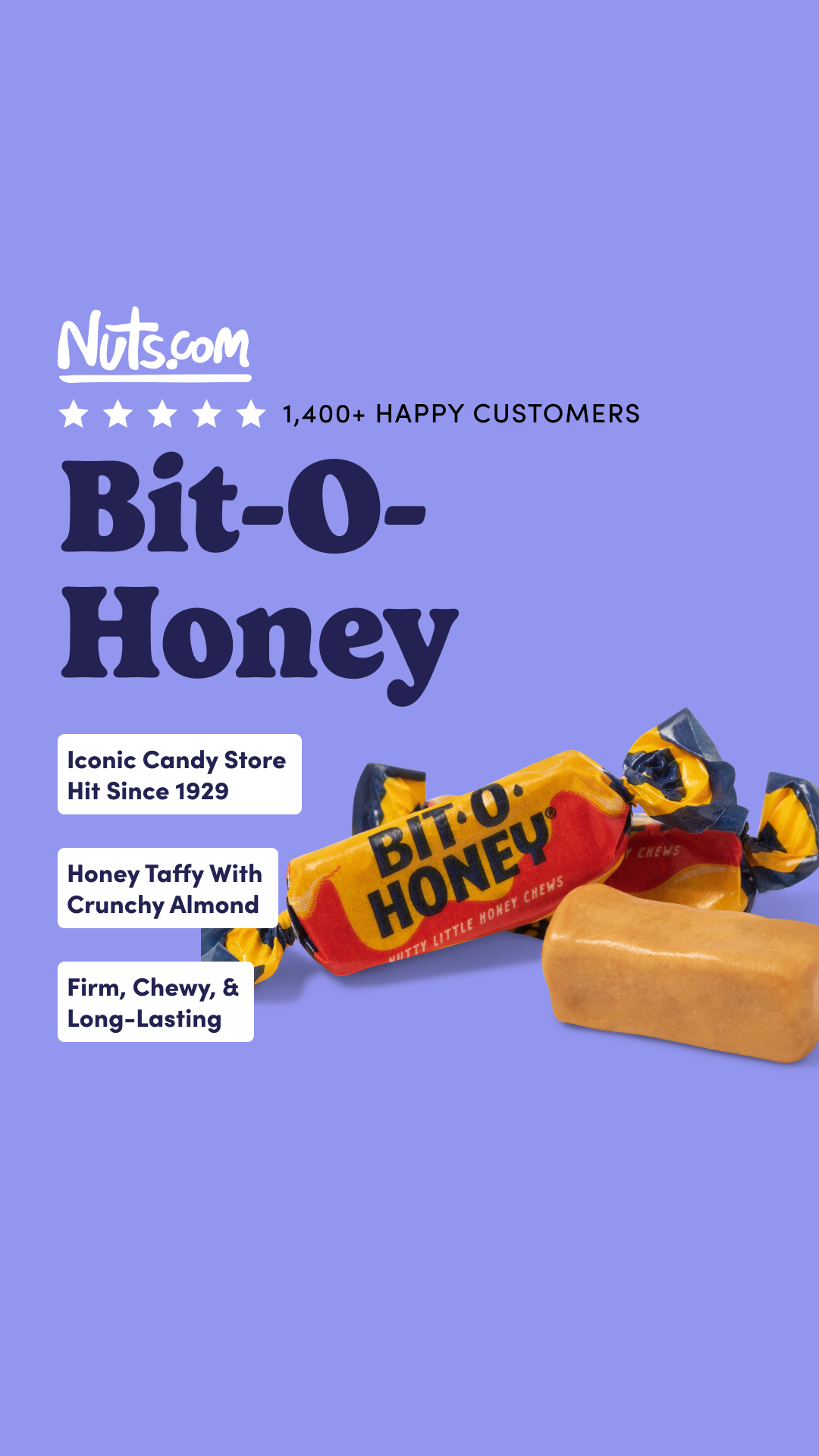 Nuts.com Facebook ad