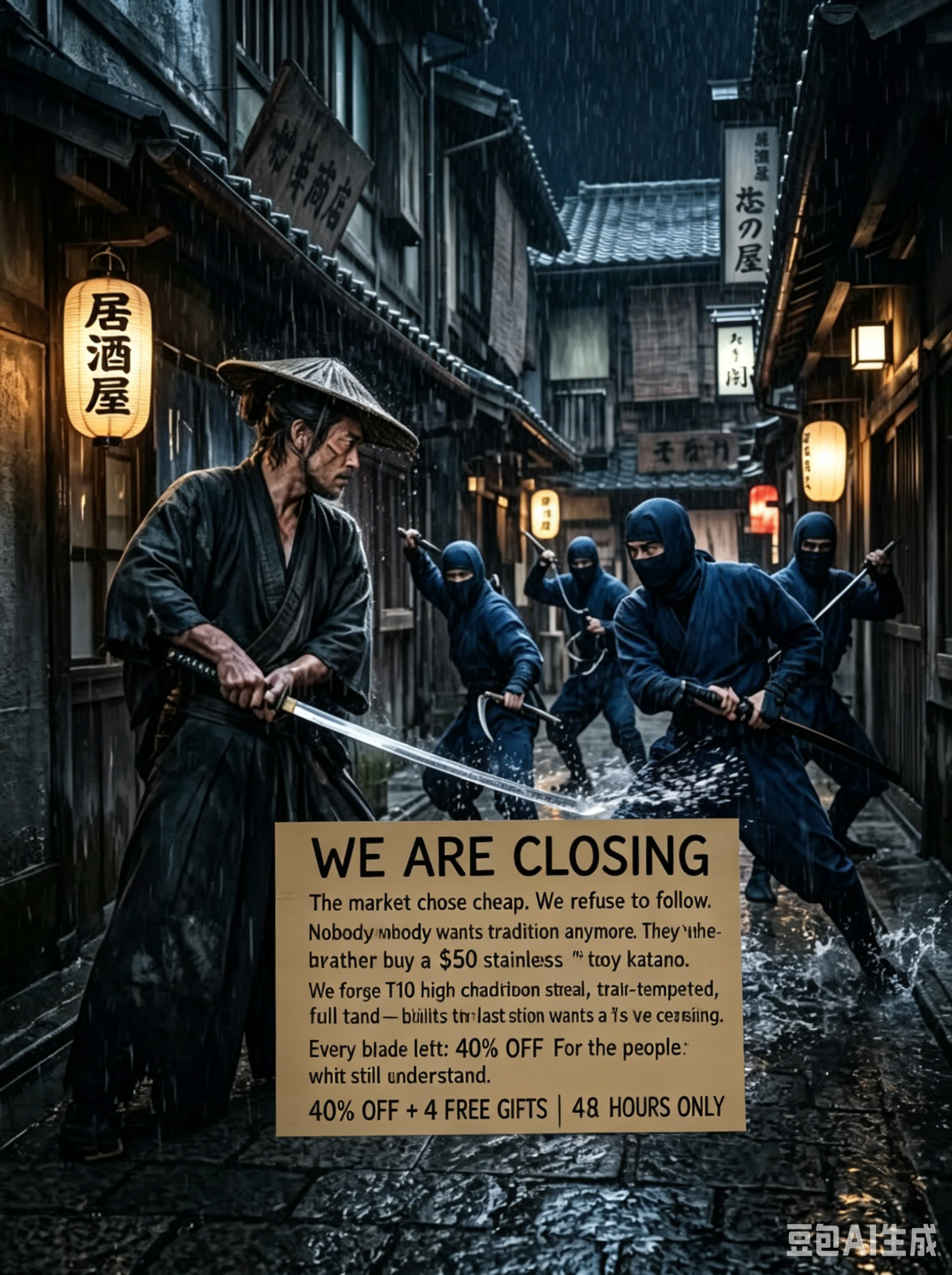 Swordforsale UK Facebook ad from Jun 7, 2026
