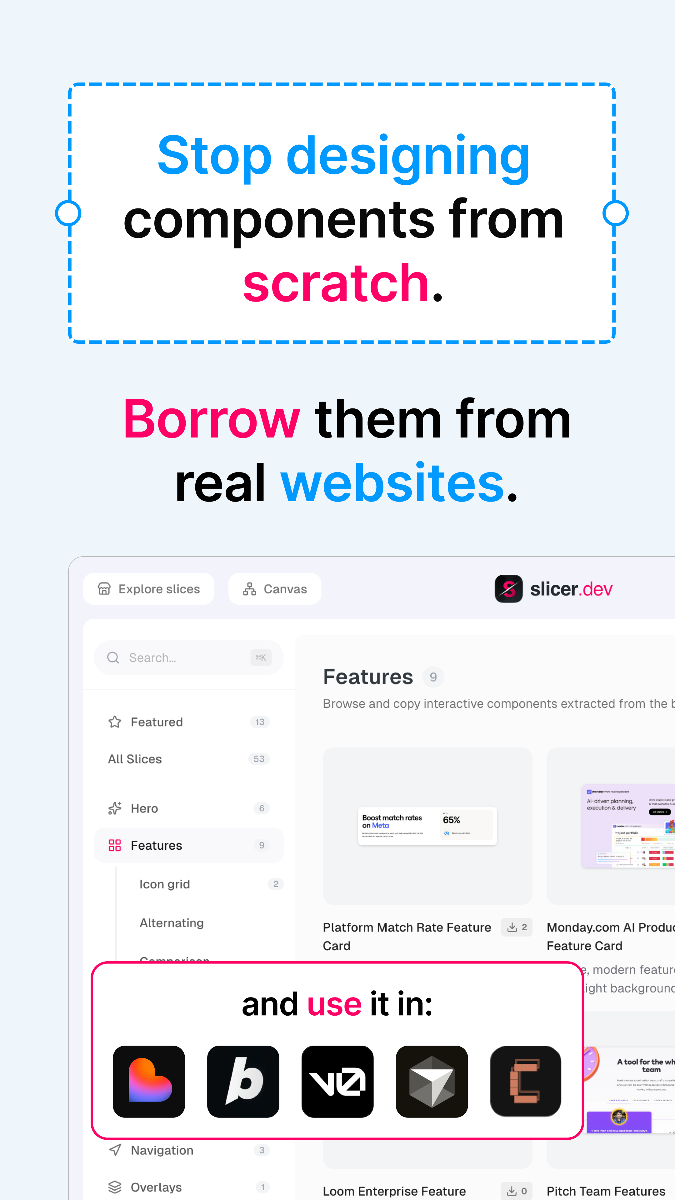Slicer.dev Facebook ad