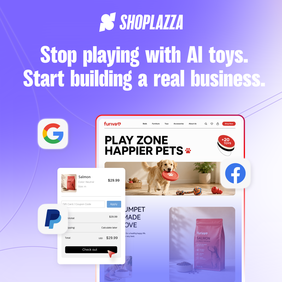 Shoplazza Facebook ad