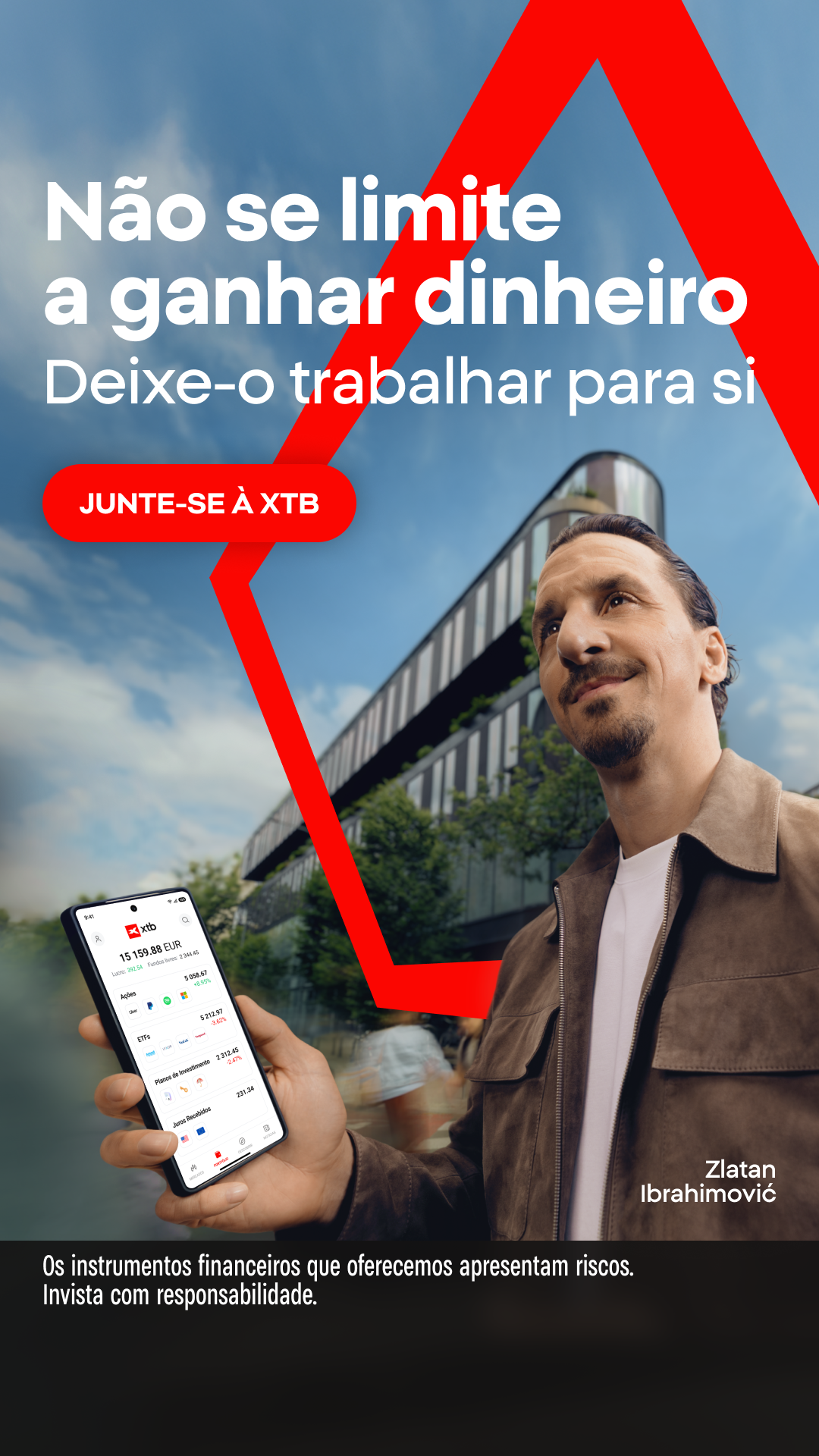 XTB Online Trading Facebook ad